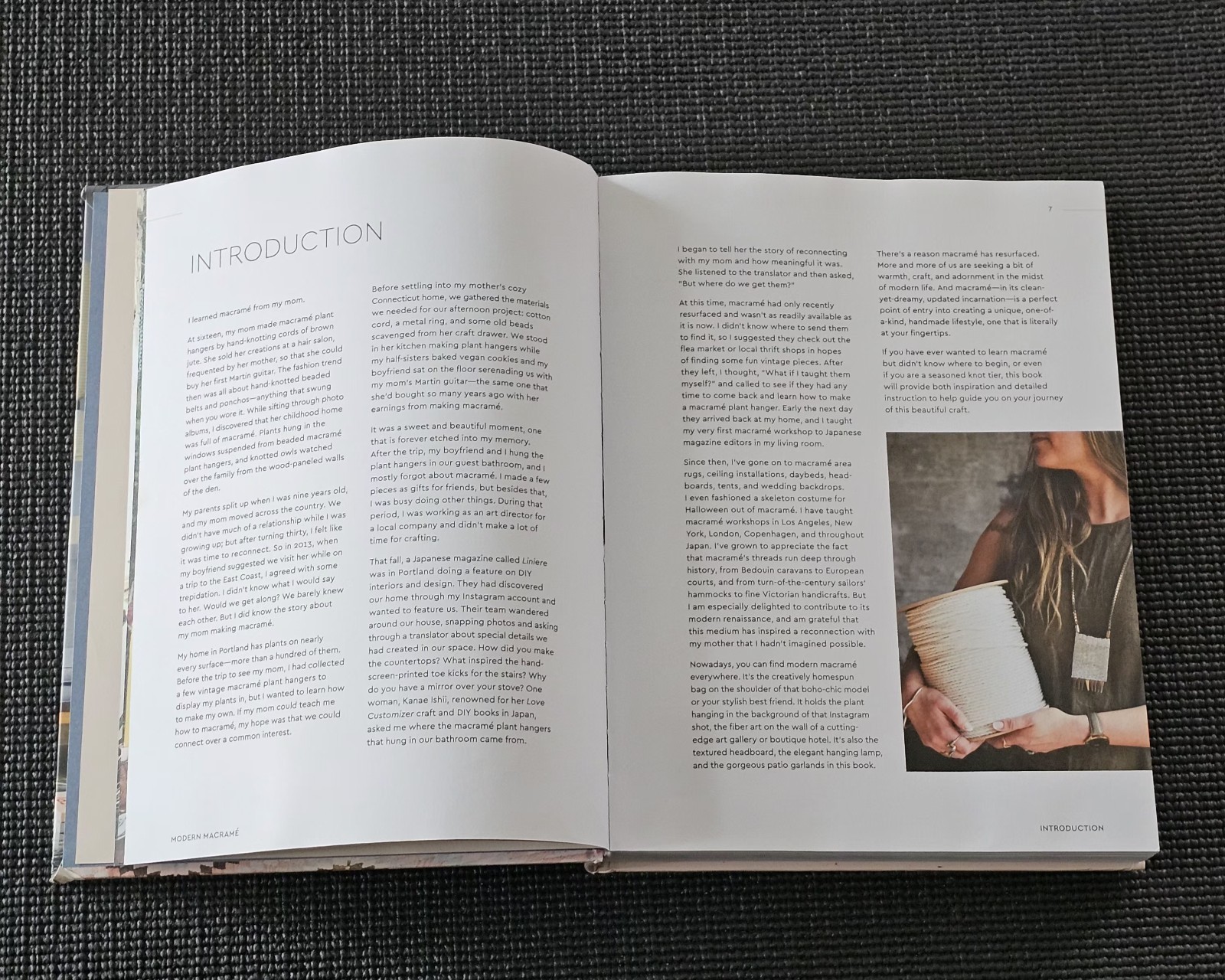 Modern Macramé Hardcover | 33 Projects | Ten Speed Press