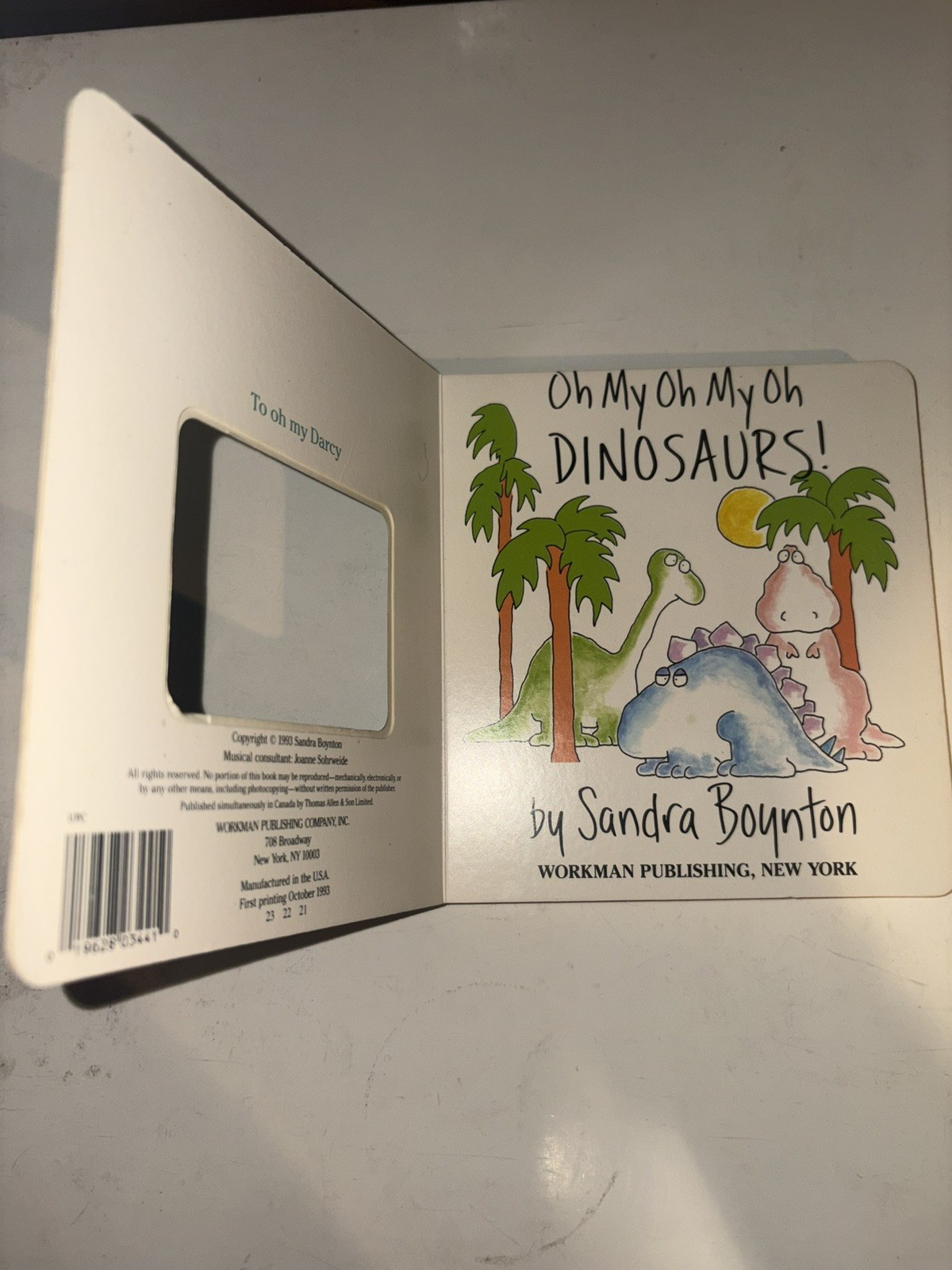 Lot of 9 Sandra Boynton Board Books for Children’s/ Kids/ Toddler *Random Mix*