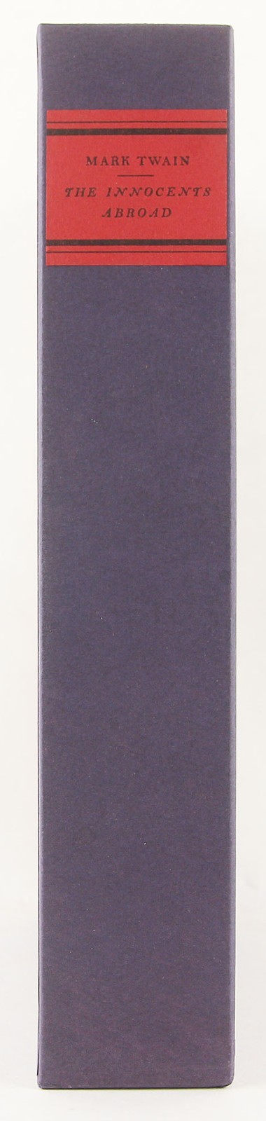 The Innocents Abroad Mark Twain 1962 Ltd Ed Club SIGNED Fritz Kredel Slipcase