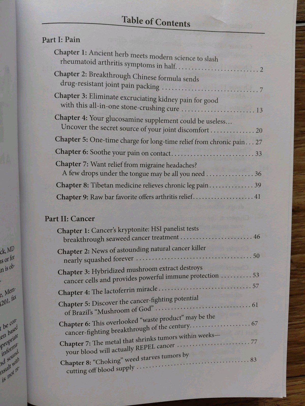 Miracles From The Vault Anthology on Underground Cures Health Sciences Inst COK2