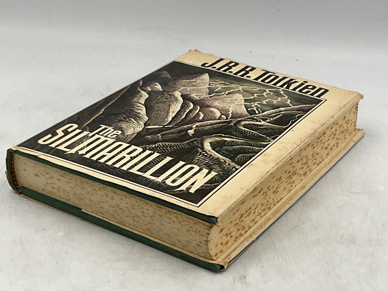 THE SILMARILLION John Ronald Reuel Tolkien 1977, 1sr Ed.1st Print. Map included