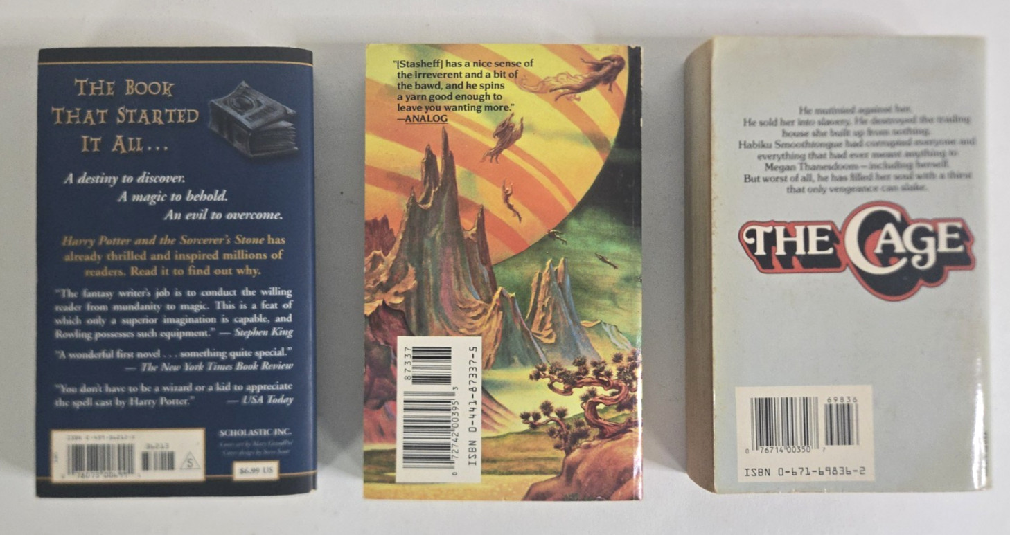 Lot of 29 Sci-Fi / Fantasy Mass Market Paperback Books