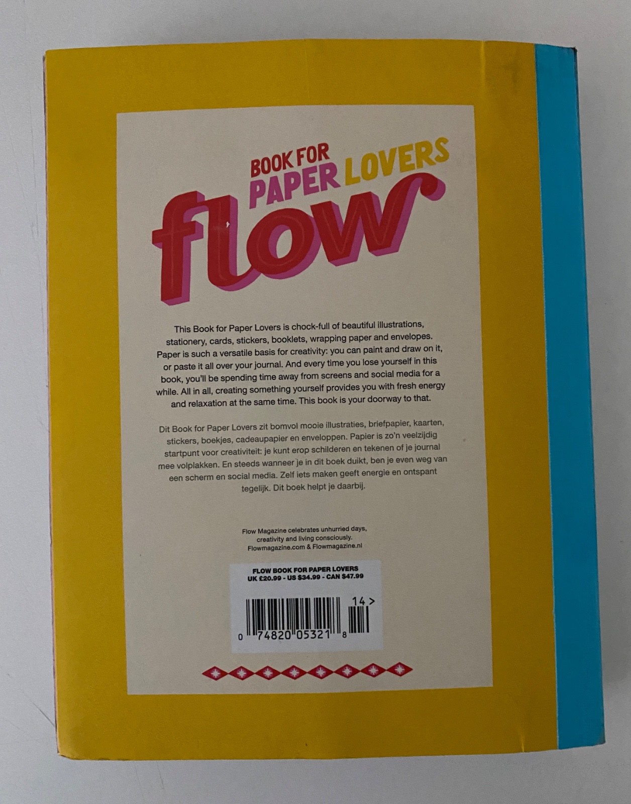 Flow Book for Paper Lovers: Color Your World Paperback