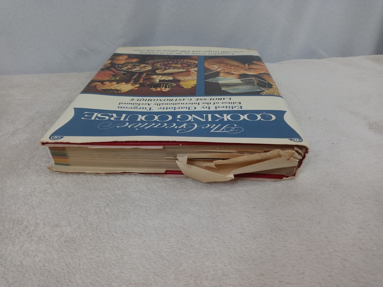 Vintage Creative Cooking Course Charlotte Turgeon Larousse Gastronomique HC DJ