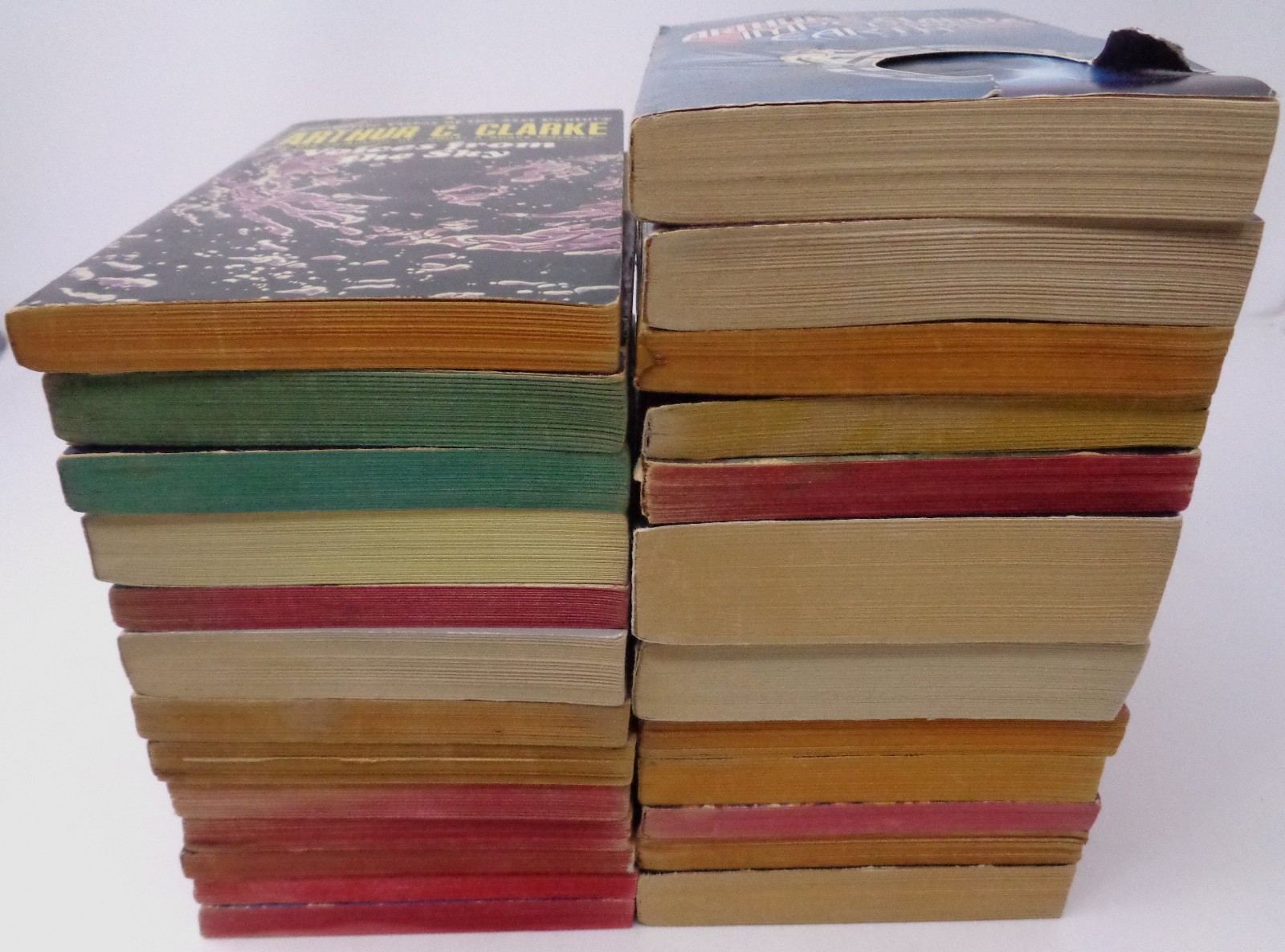 Lot of 25 Arthur C. Clarke sci‑fi paperbacks: Childhood’s End, Rendezvous with..