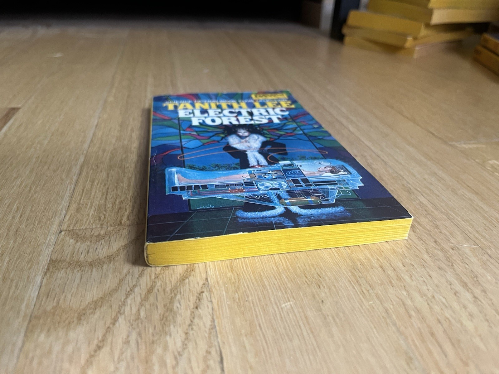 Electric Forest – Tanith Lee (1st edition 1st print) Daw Books, 1979