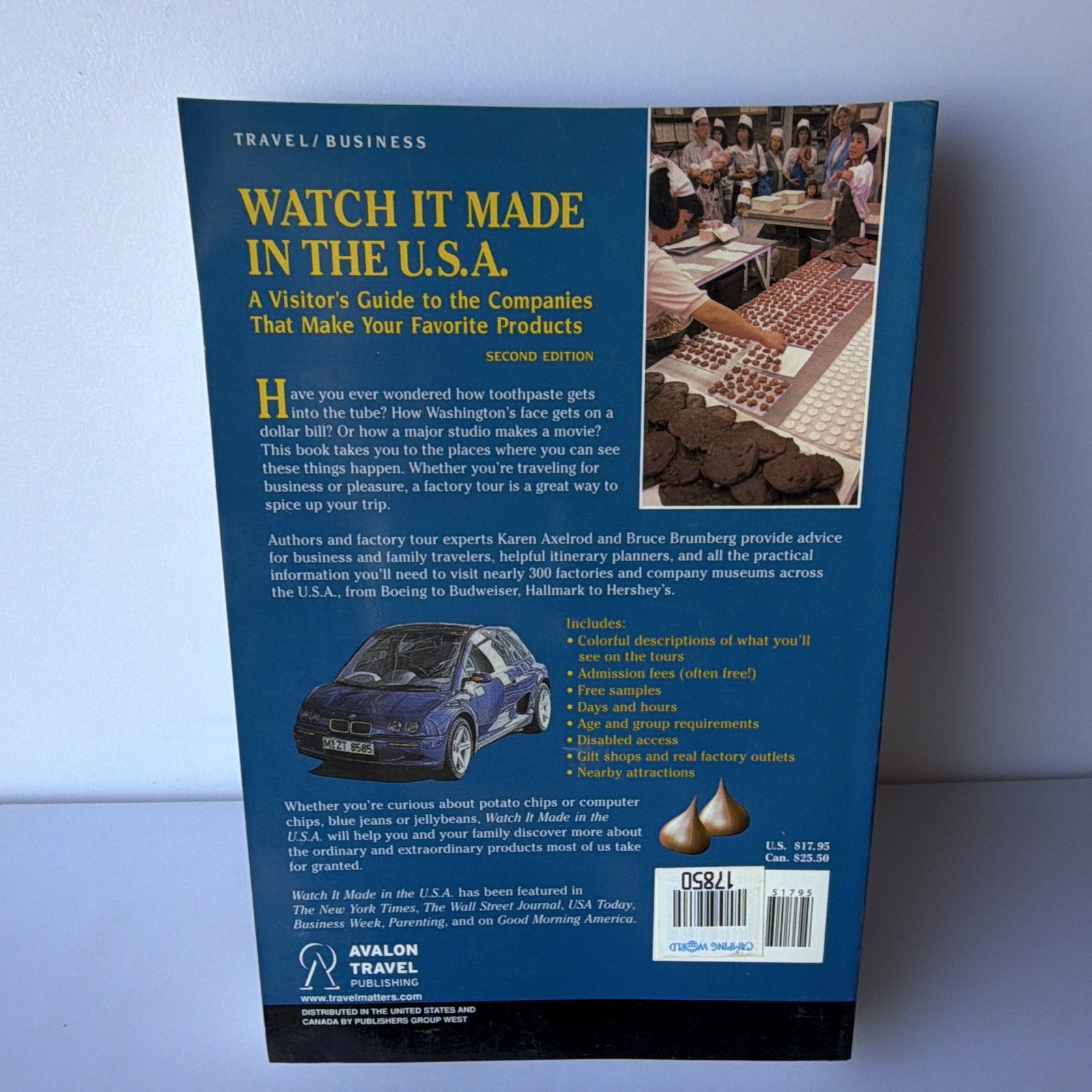 Avalon Travel Watch It Made in the U.S.A. 2nd Ed Axelrod Brumberg PB