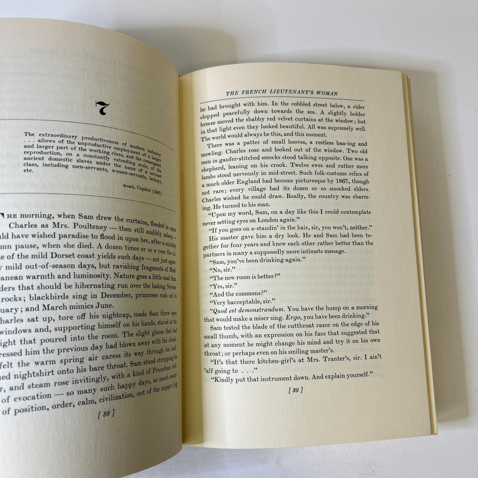 The French Lieutenant’s Woman by John Fowles HB/DJ 1st ed 1969