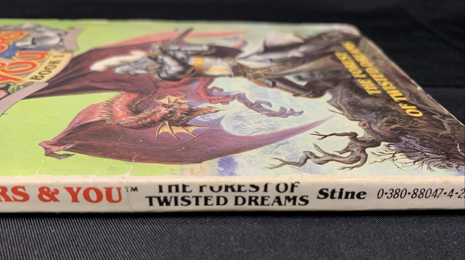Book 1: Wizards Warriors & You by R. L. Stine – 1st First Avon Paperback 1984
