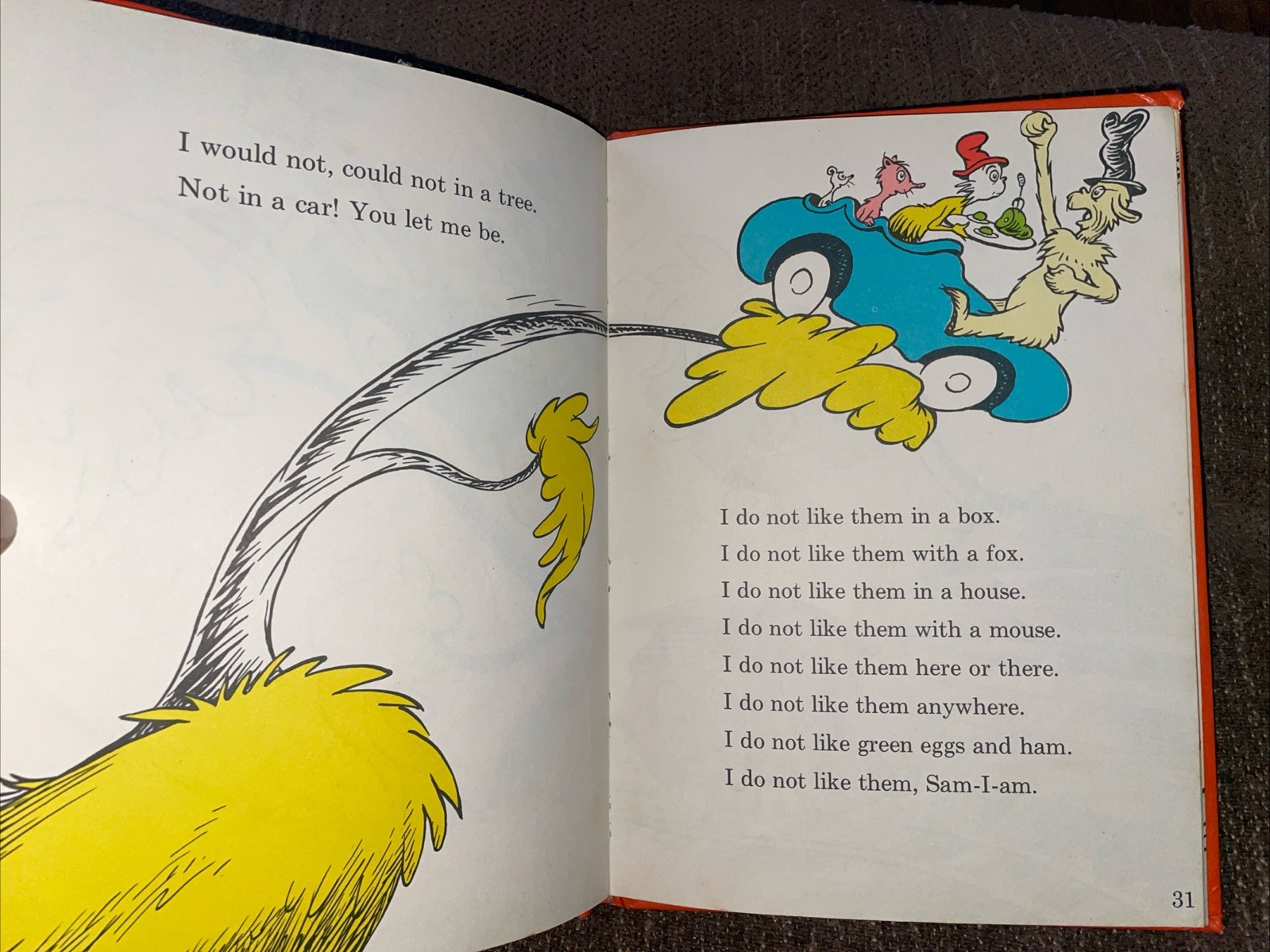 Vintage Green Eggs And Ham 1960 Dr. Seuss 1st Edition Hardcover🔥🔥🔥