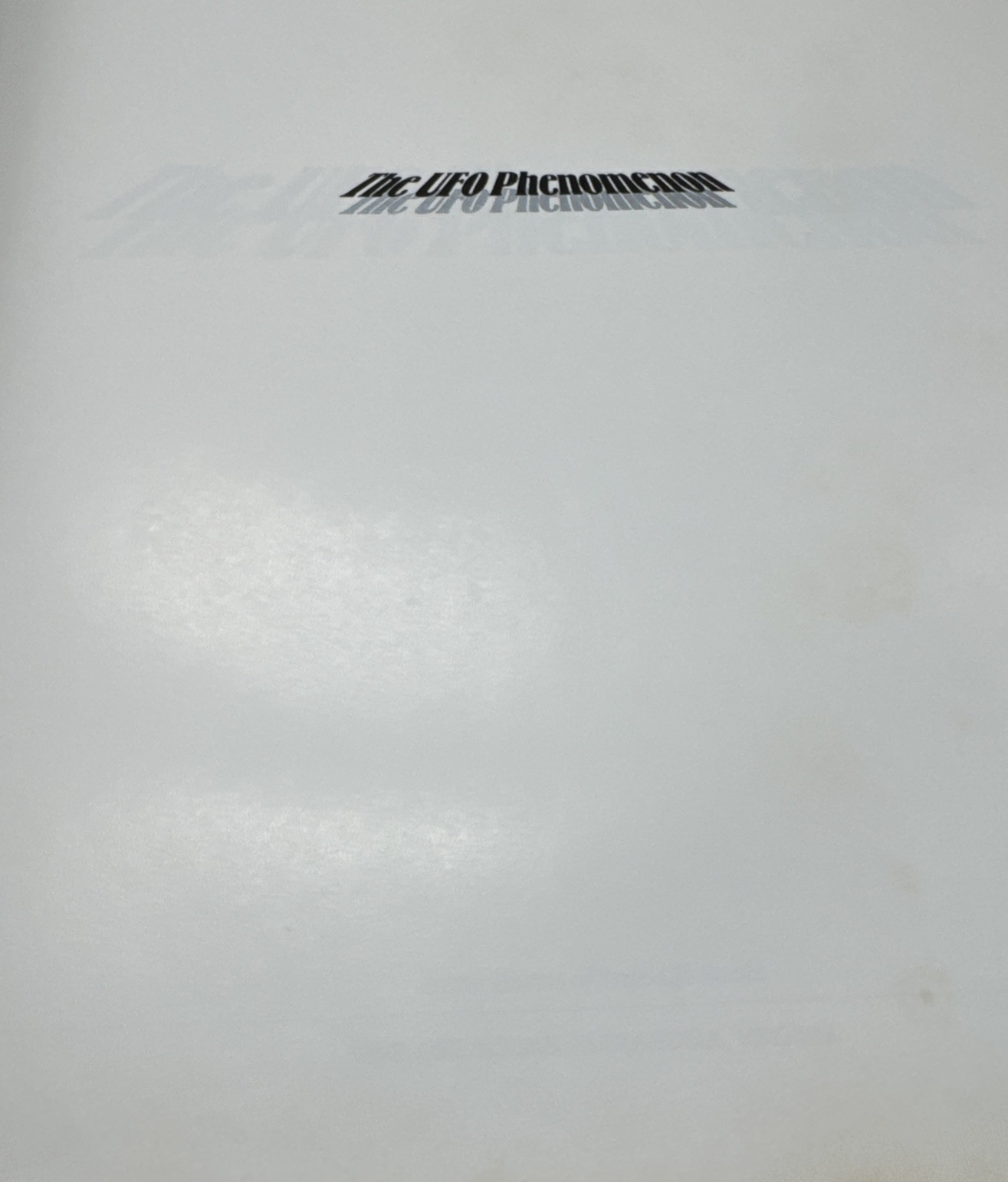 Mysteries Of The Unknown The UFO Phnomenon Time Life Books