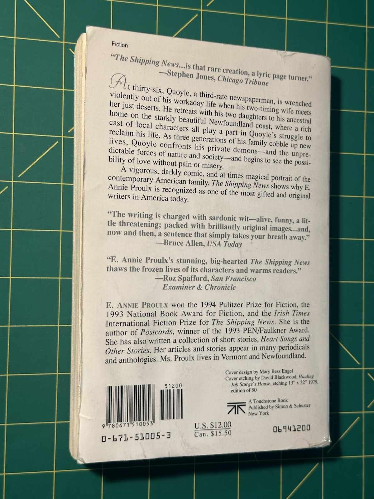 The Shipping News by E. Annie Proulx