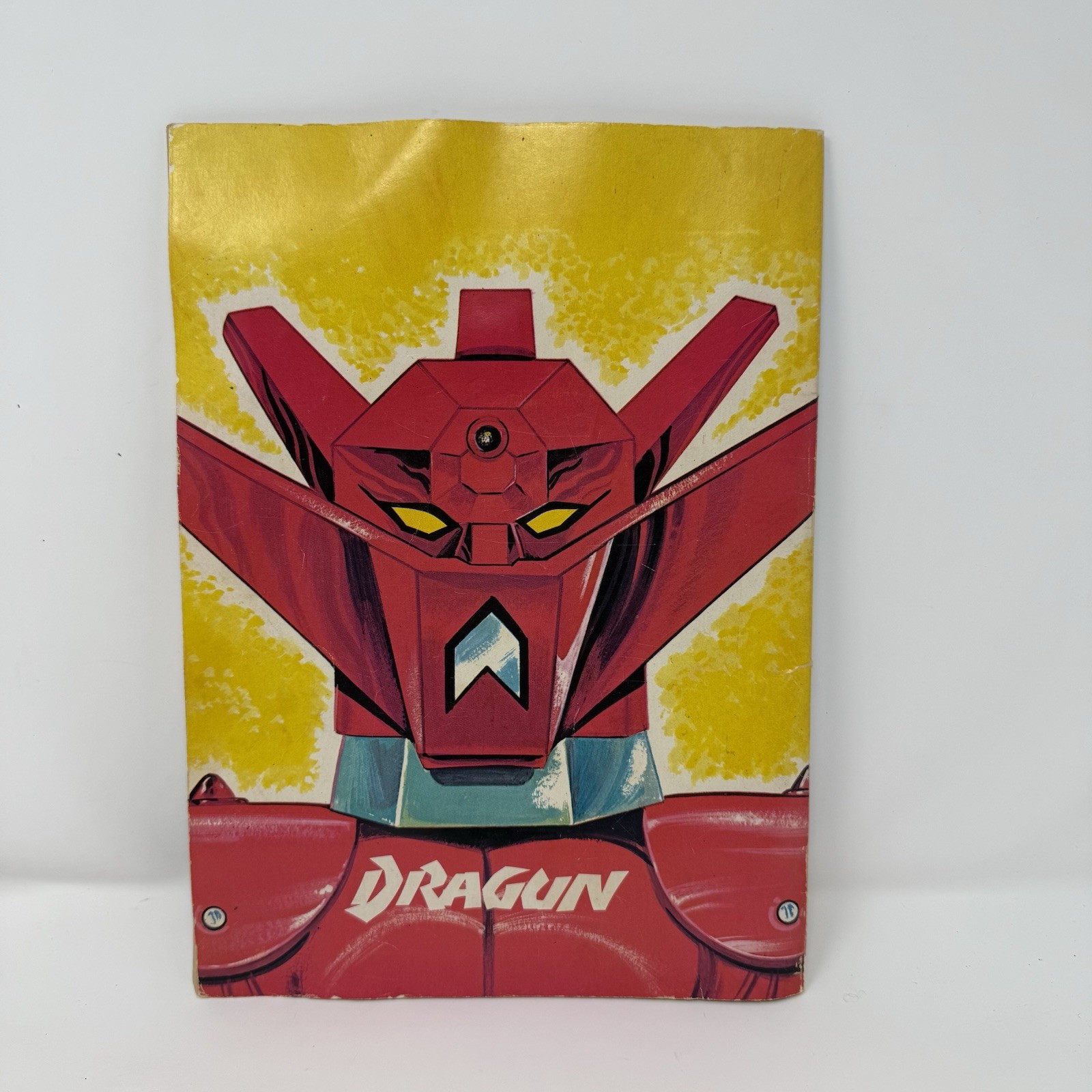 1978 SHOGUN WARRIORS Dragun The UFO Invasion Coloring Book
