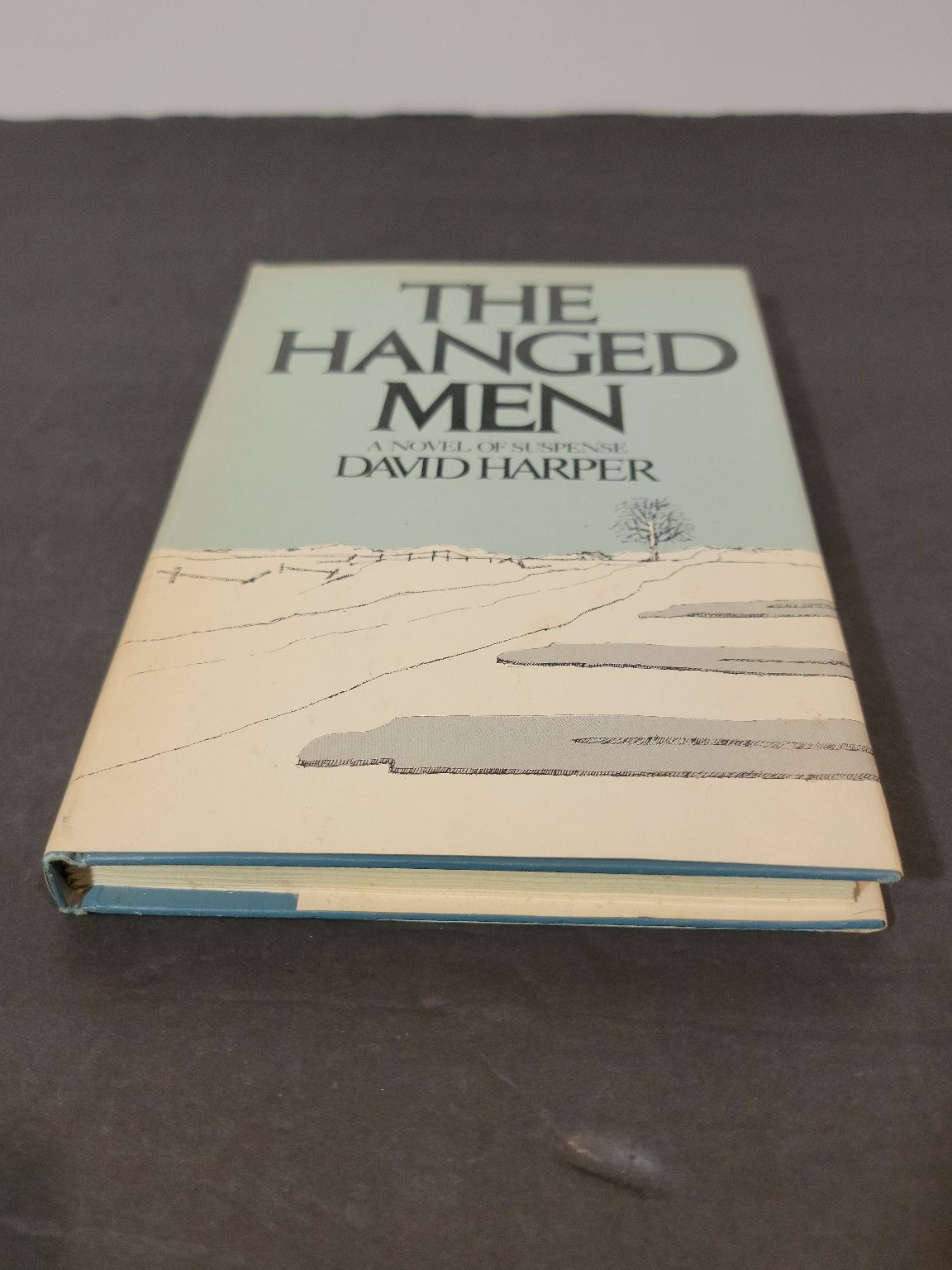 The Hanged Men David Harper 1976 First Edition Suspense Cork Tree