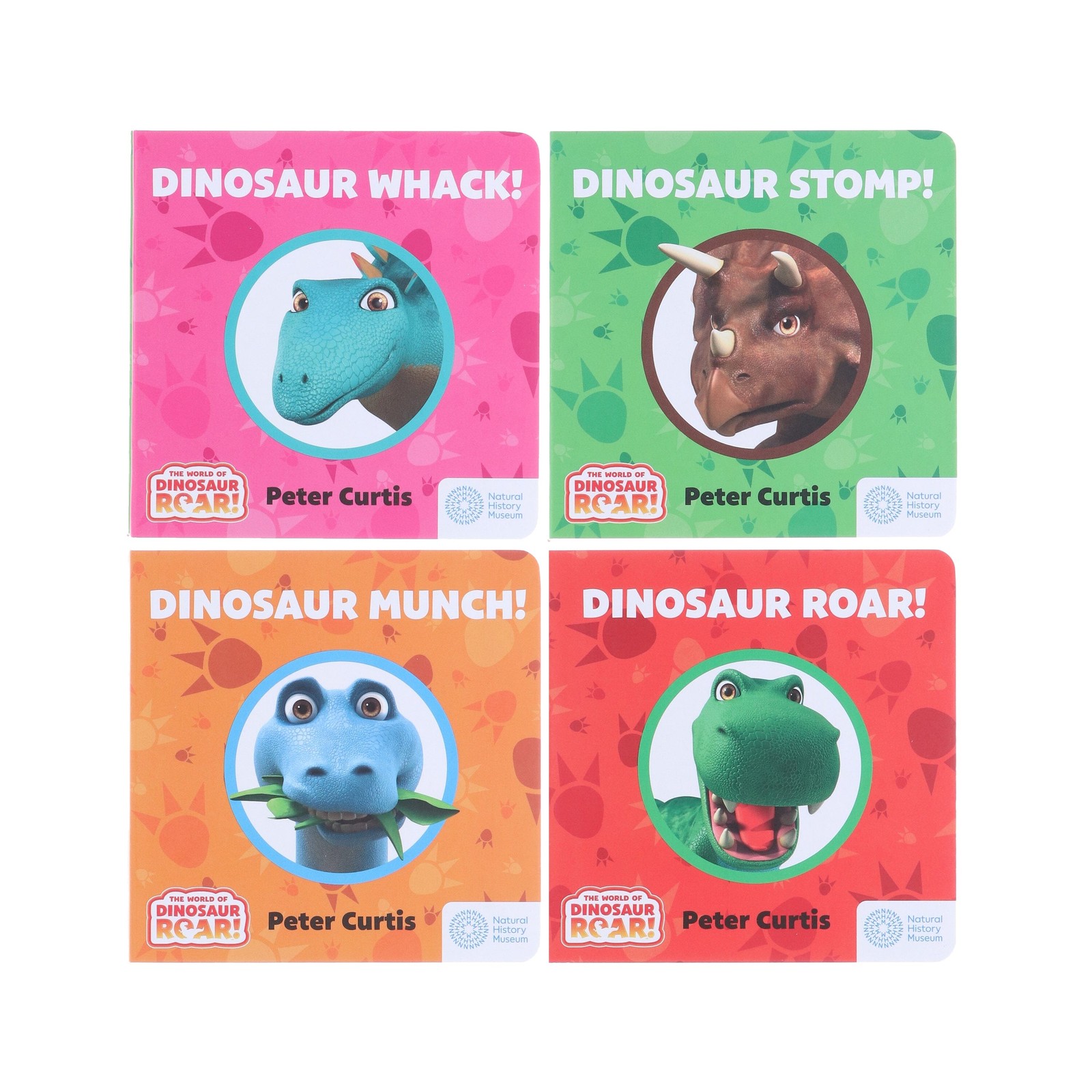 The World of Dinosaur Roar!: What Dinosaur Am I? by Peter Curtis 4 Books – BB