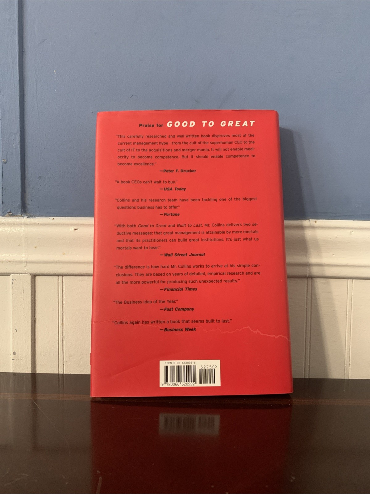 Good to Great by Jim Collins – Hardcover/DJ 2001 1st ED