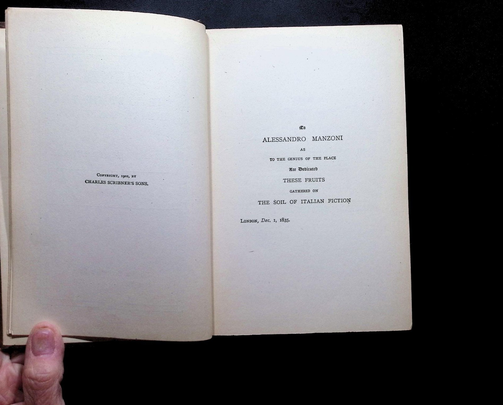 Rienzi The Last of the Roman Tribunes Edward Bulwer-Lytton 1904 Scribner HC
