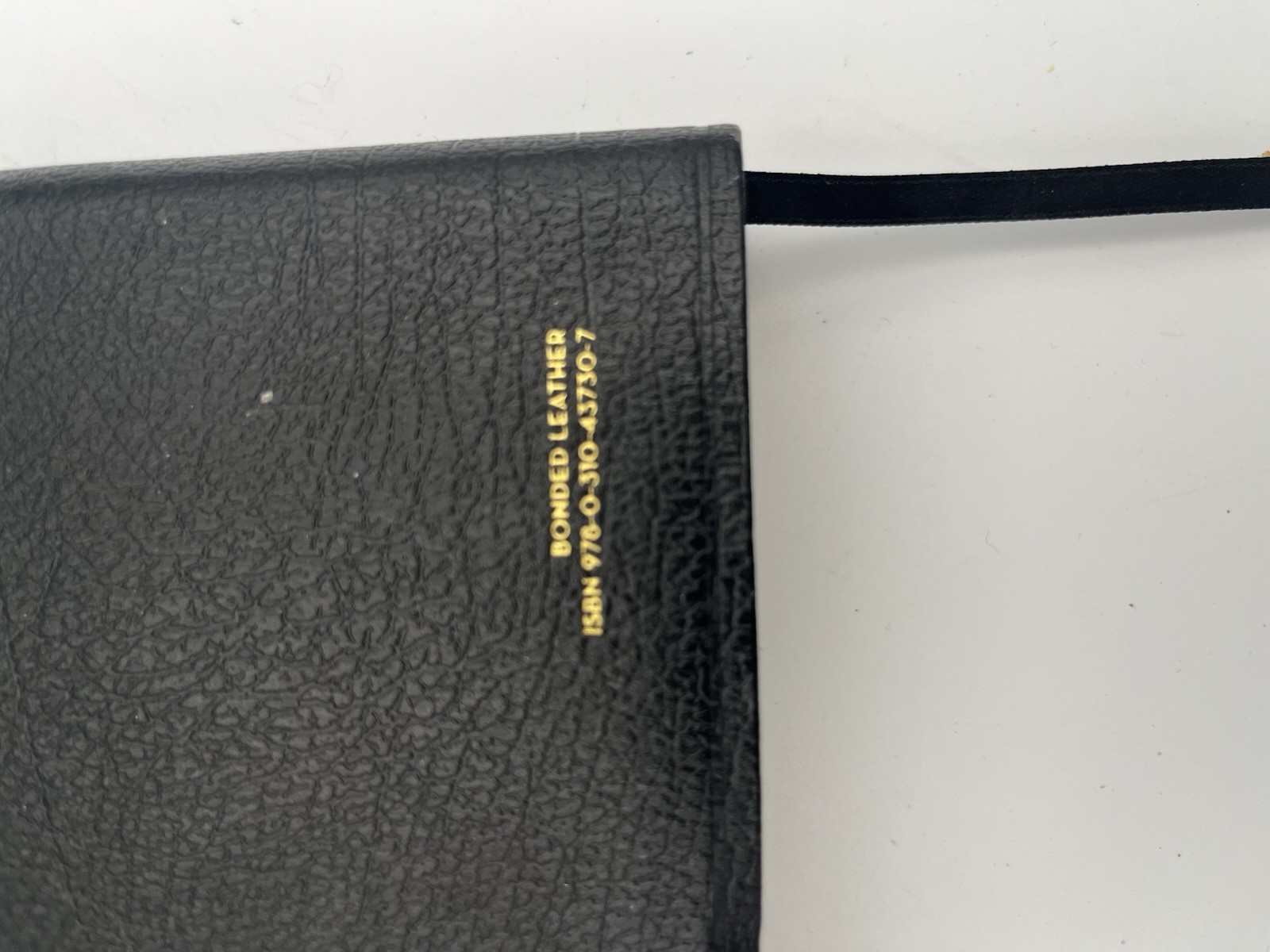 NIV Student Bible Black Bonded Leather Zondervan 2009