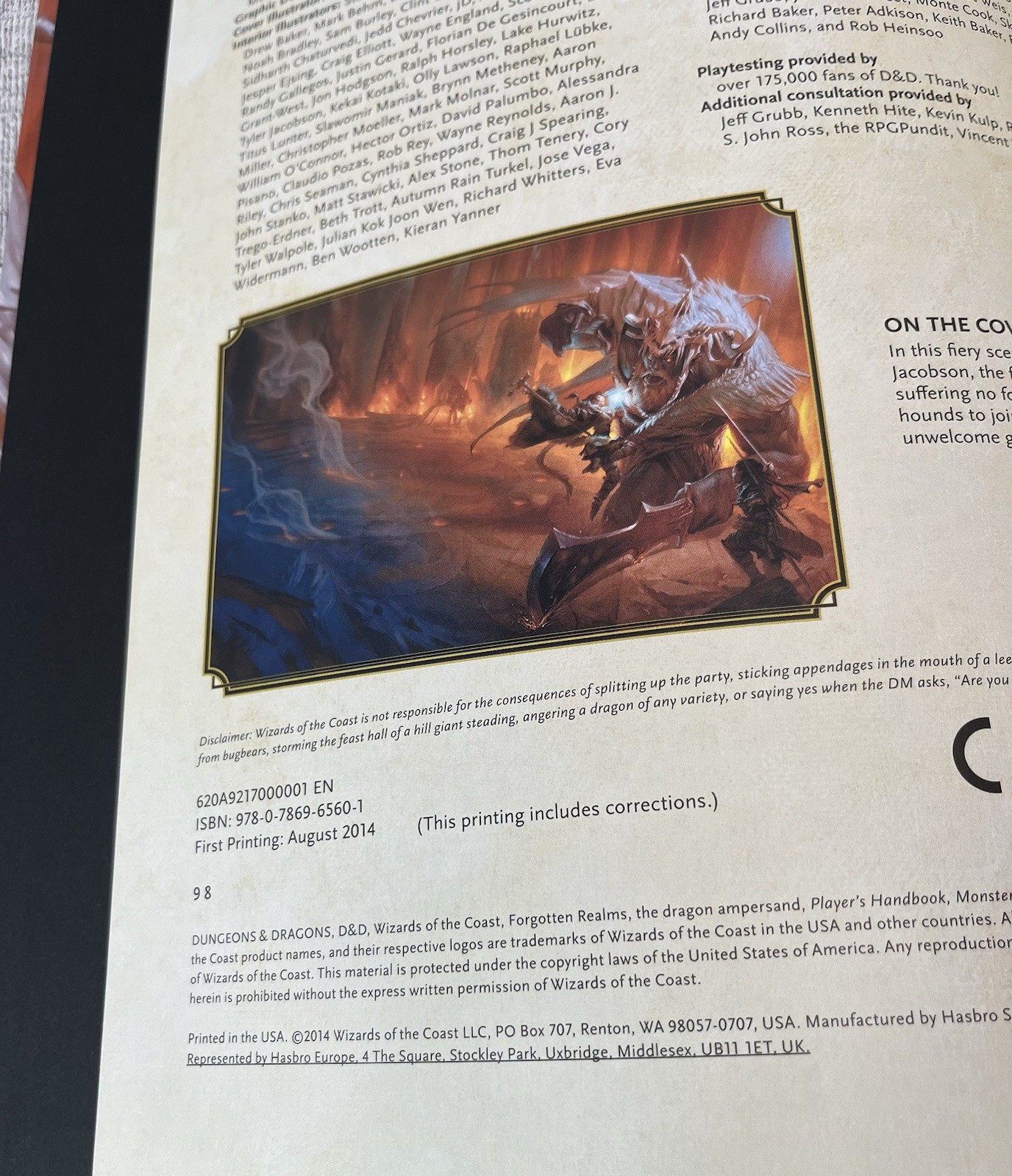 Player’s Handbook (Dungeons & Dragons) by Wizards Rpg Team 2014