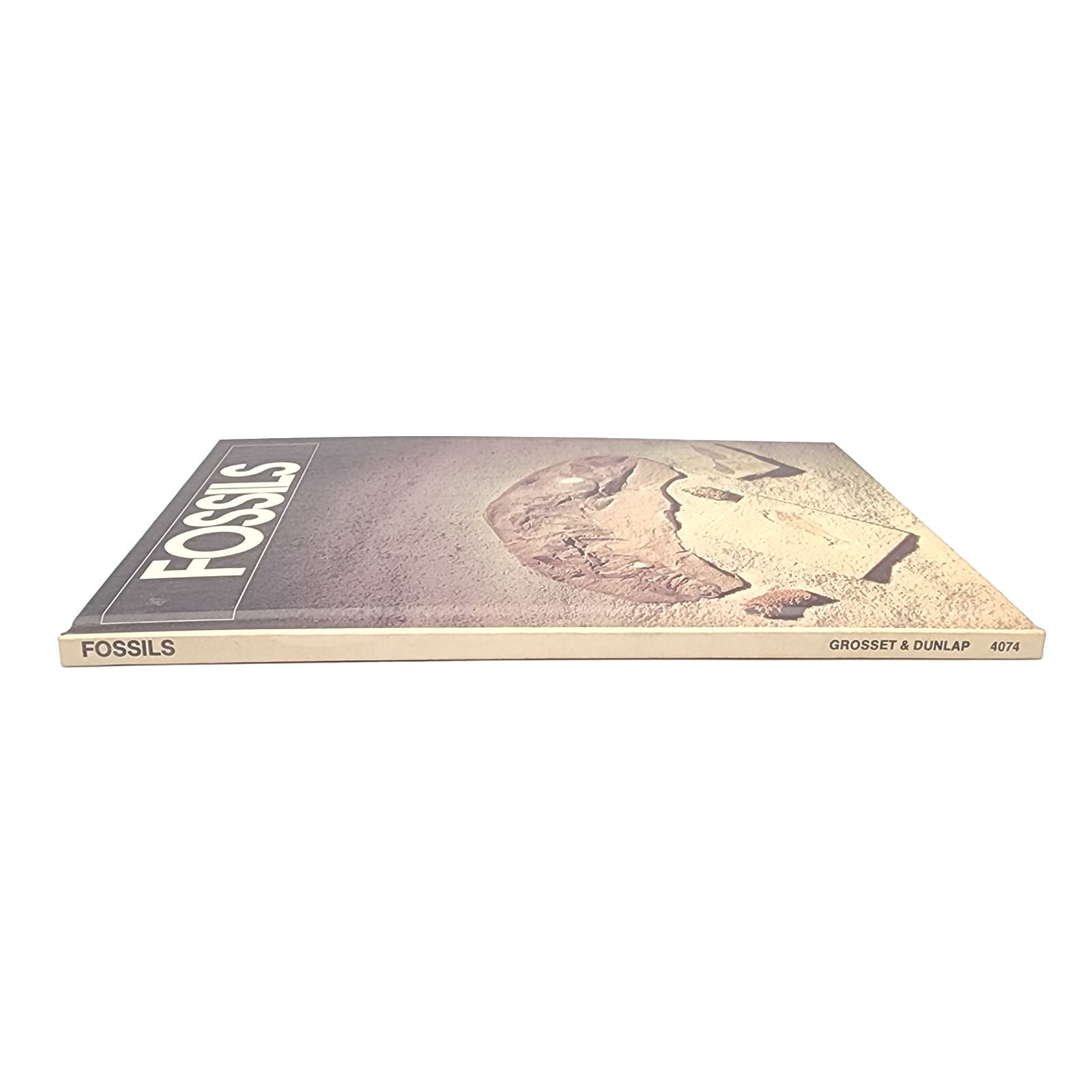 Fossils John Burton Hardcover Book Illustrated John Barber Grosset & Dunlap 1976