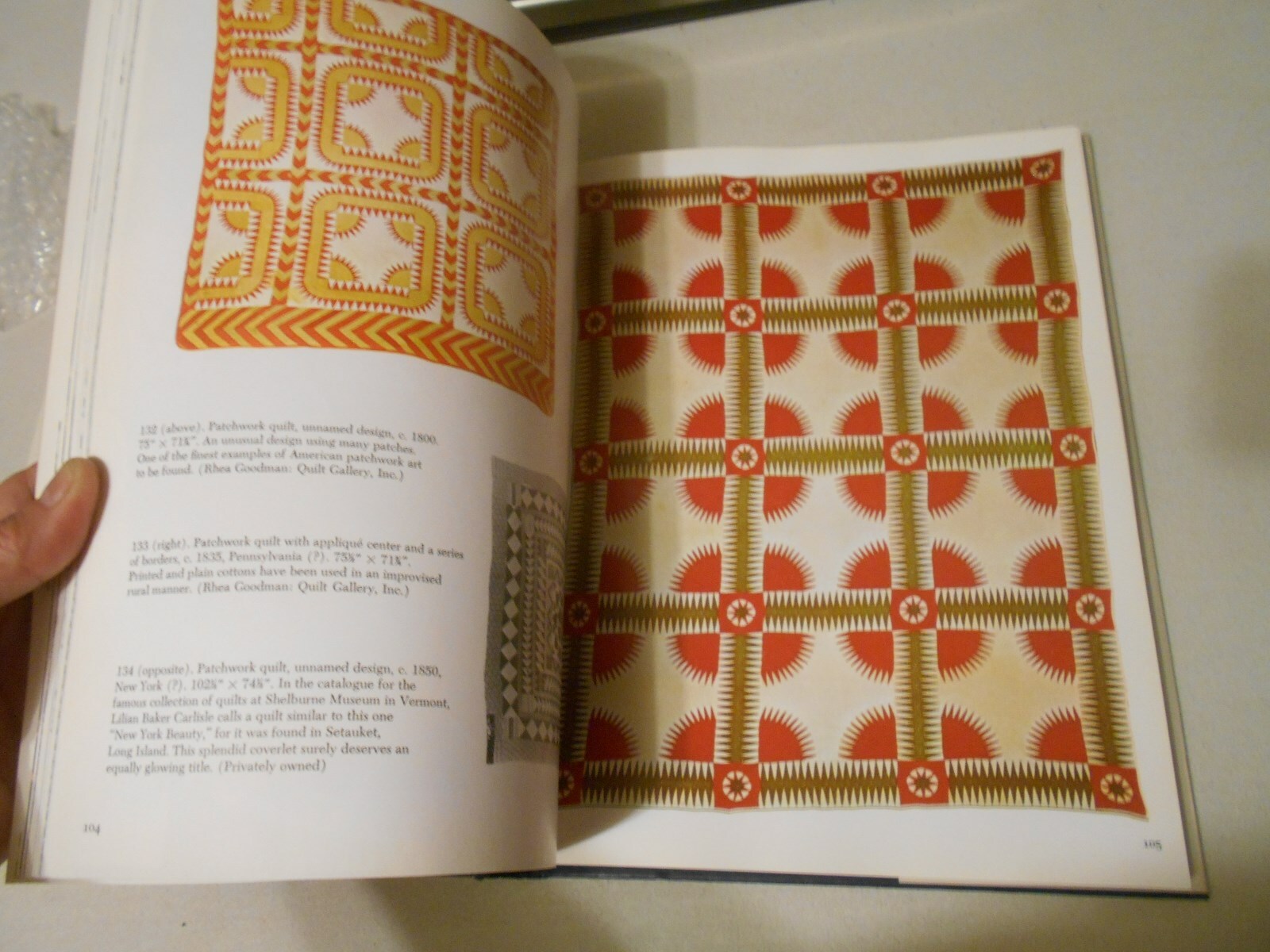 1985 America’s Quilts and Coverlets book by Safford & Bishop 314 pages pictures