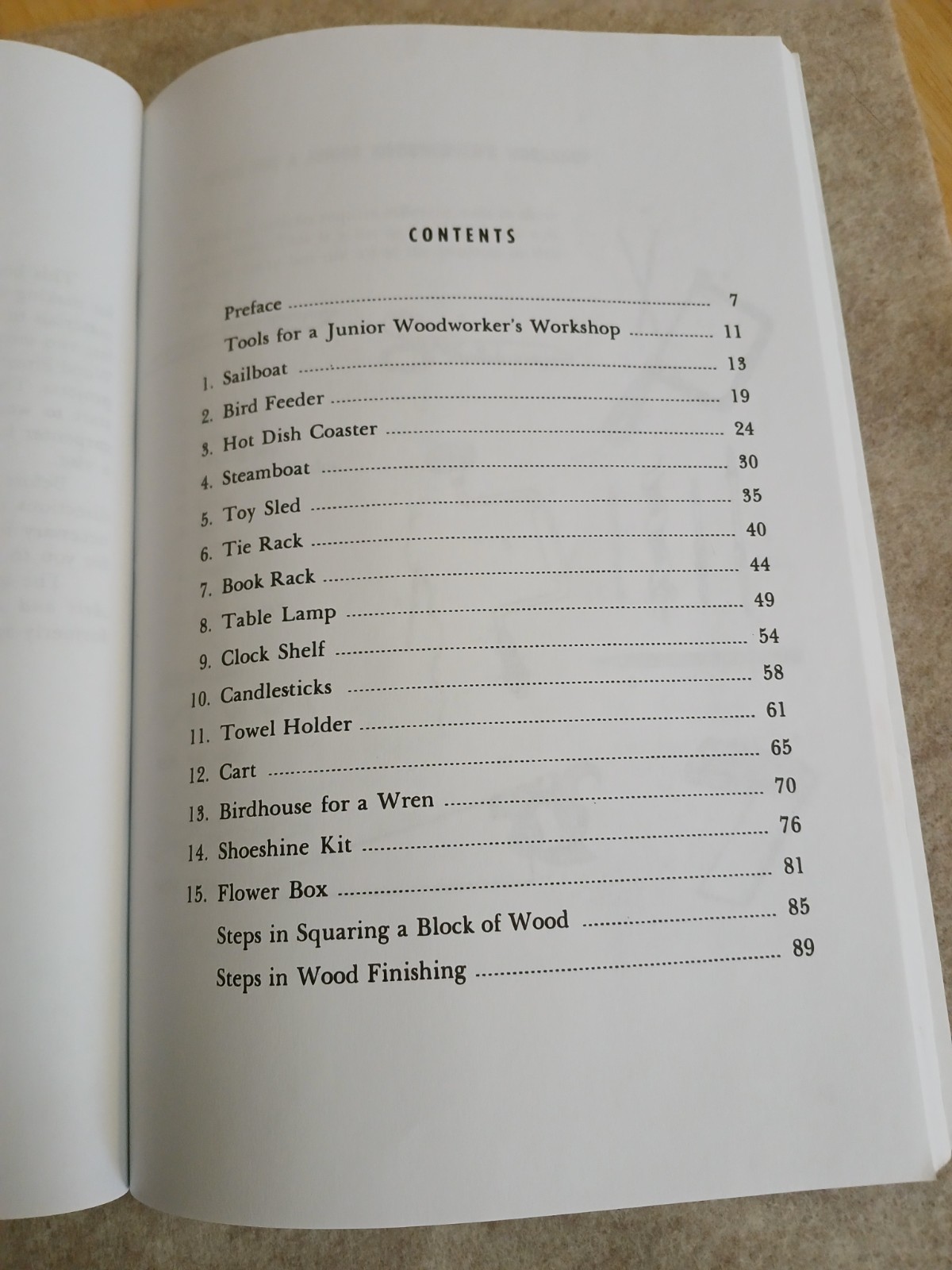 EASY CARPENTRY PROJECTS for CHILDREN by Jerome E. Leavitt 91 page 2019 Dover