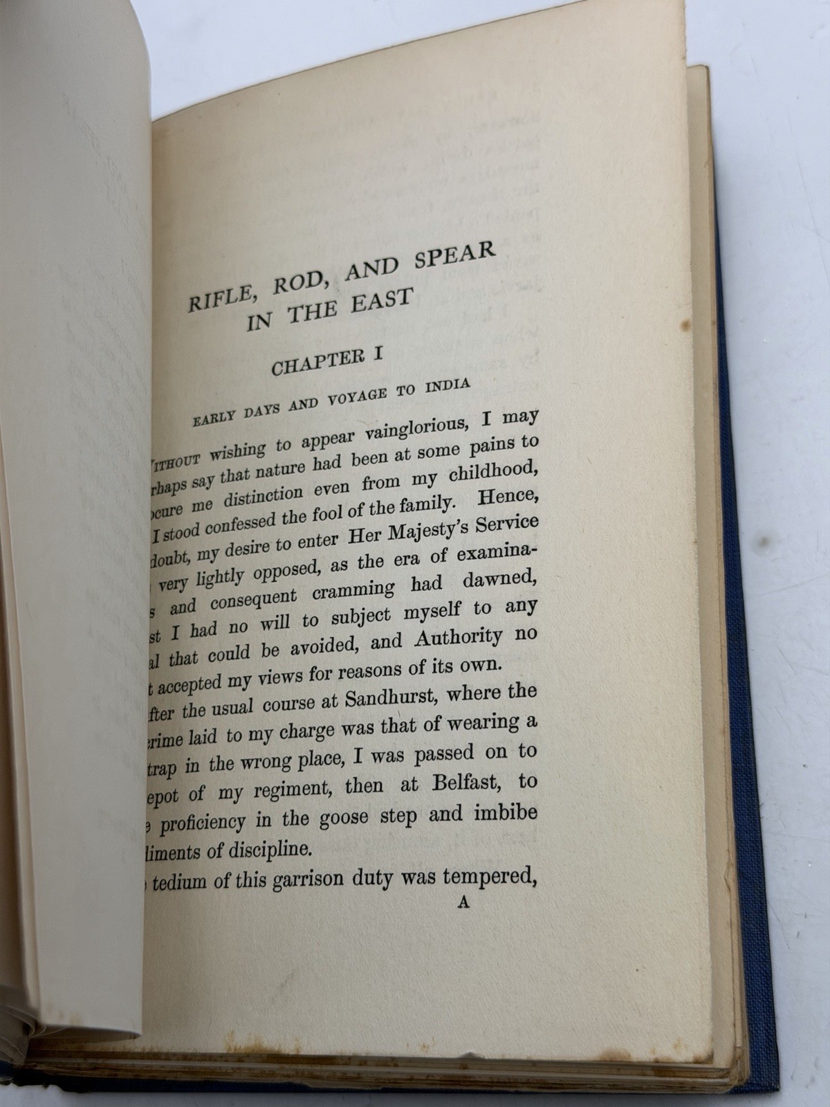 RIFLE, ROD, AND SPEAR IN THE EAST – FIRST EDITION BY SIR EDWARD DURAND