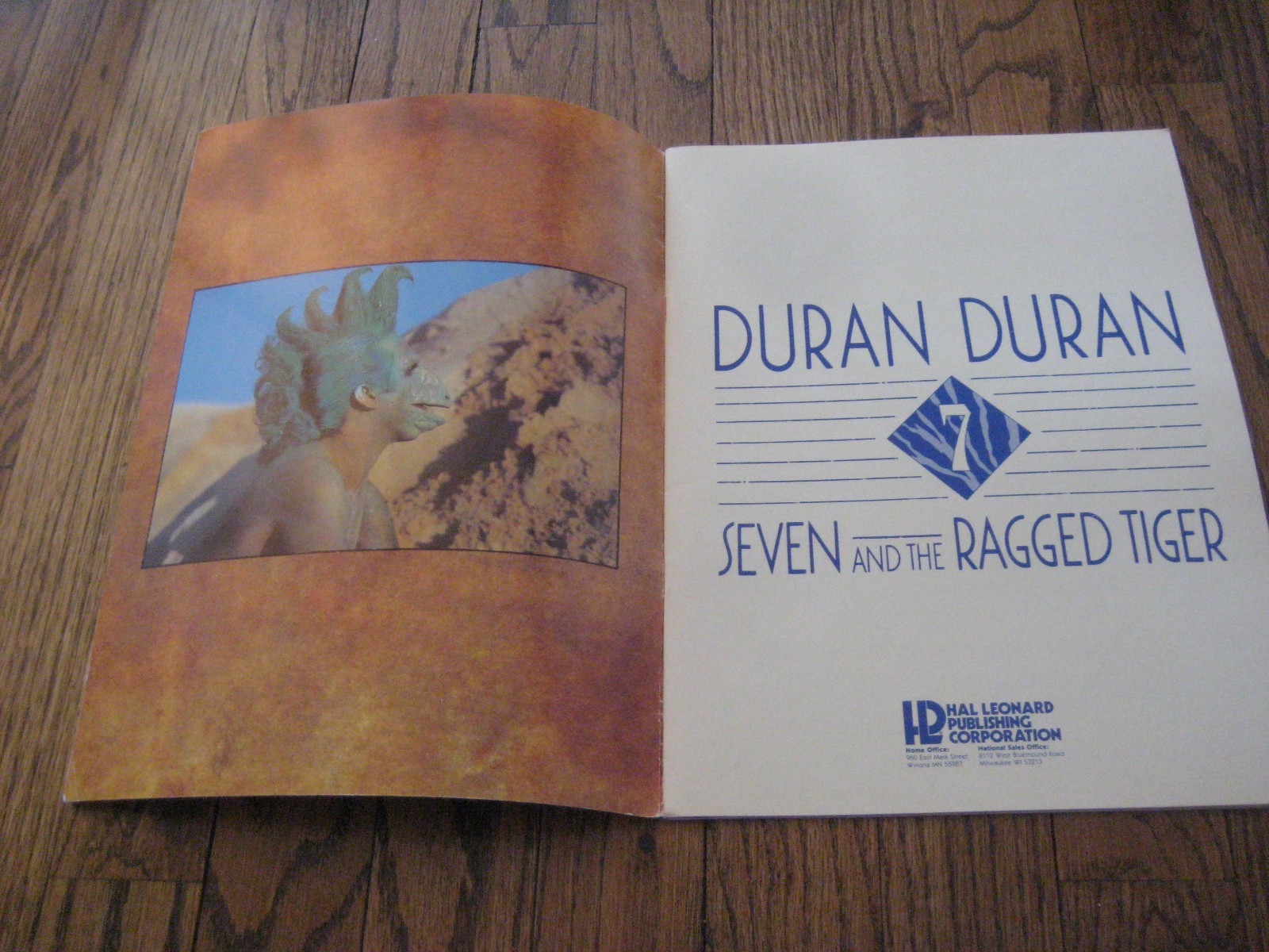 Duran Duran Seven and the Ragged Tiger Song Book Hal Leonard 32 pages!