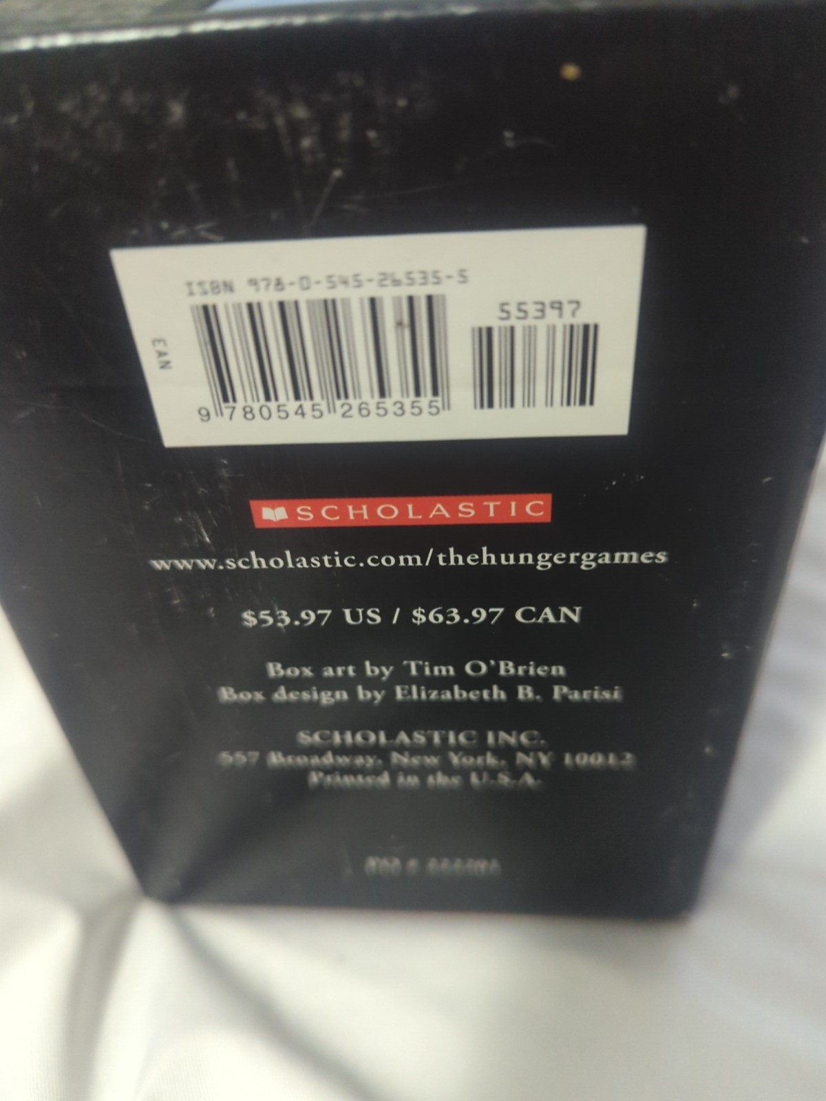 The Hunger Games Trilogy Boxed Set Set by Suzanne Collins