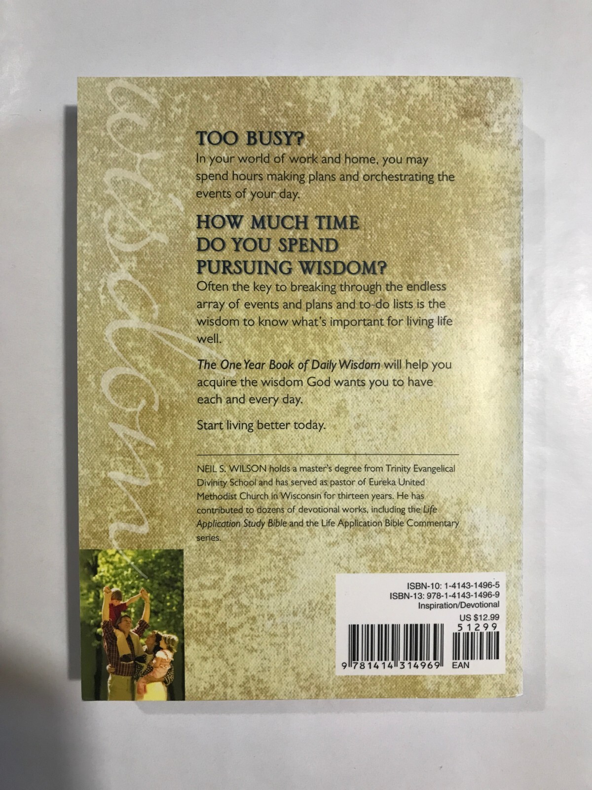 The One Year Book of Daily Wisdom by Neil Wilson