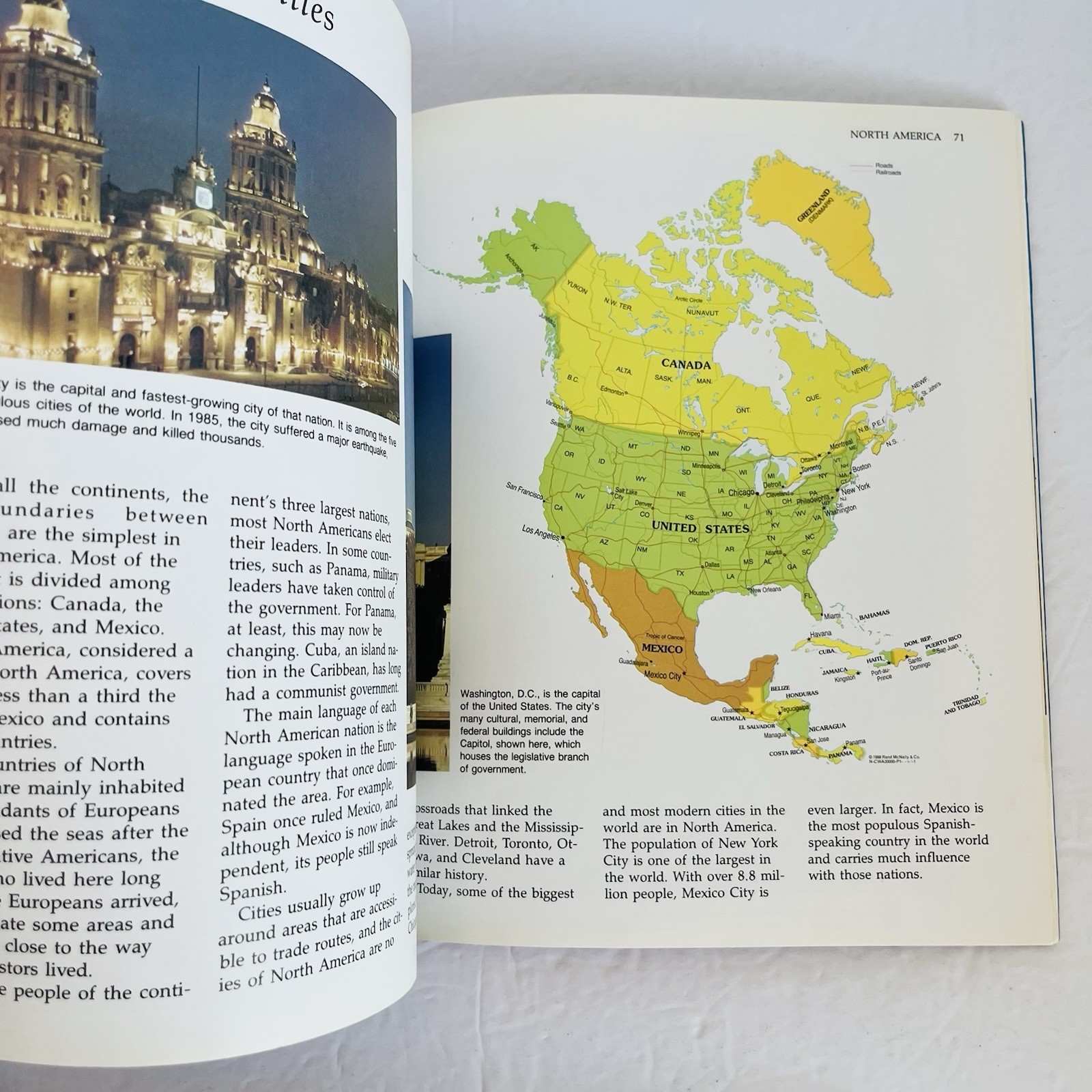 Lot 4 Childrens Geography Books Atlas Map Skills Social Studies Homeschool