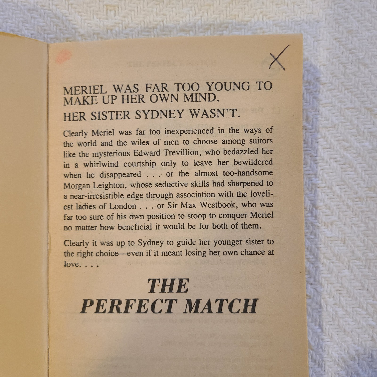 Norma Lee Clark The Perfect Match 1983 and The Marriage Mart 1984