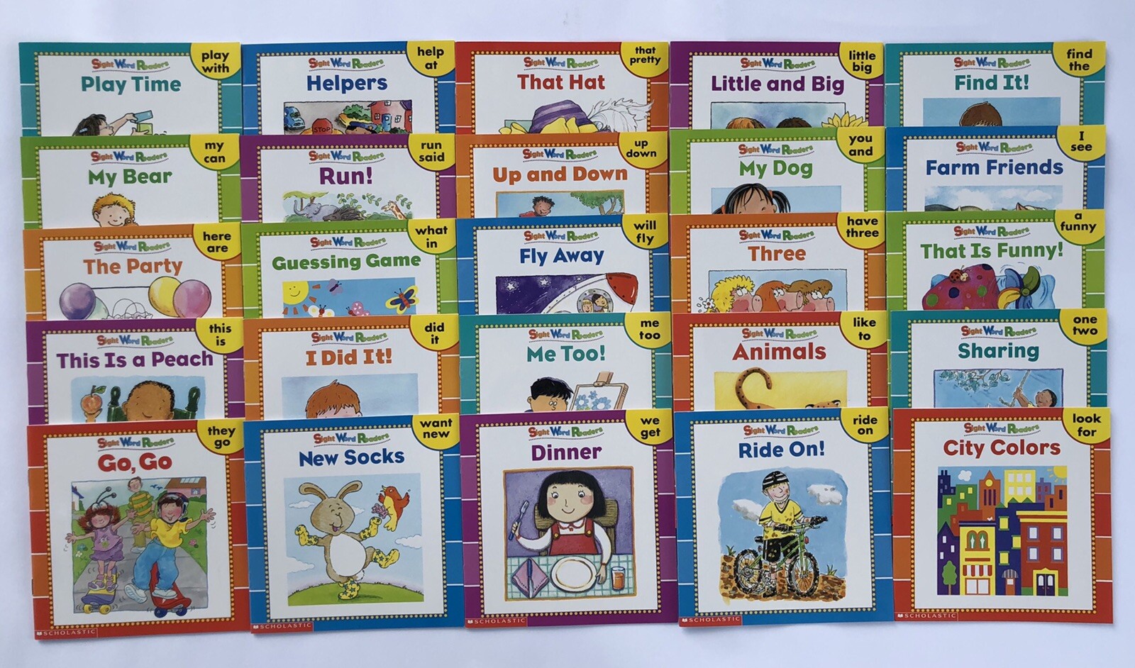 Sight Word Readers Childrens Books Beginning Early Lot 25 BONUS MINI WORKBOOK