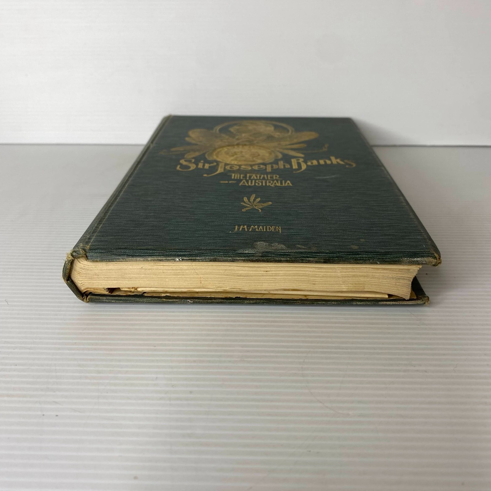 Sir Joseph Banks The Father of Australia by J.H. Maiden. 1909. Maps
