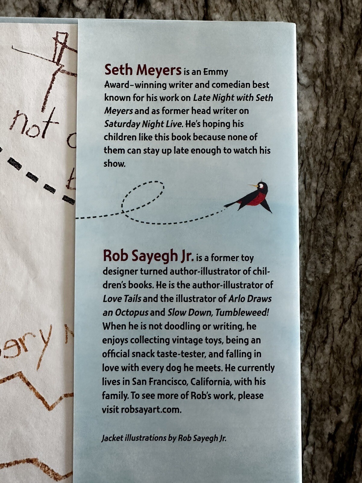 AUTOGRAPHED/SIGNED Book I’m Not Scared, Your Scared! Seth Meyers HC NEW SNL