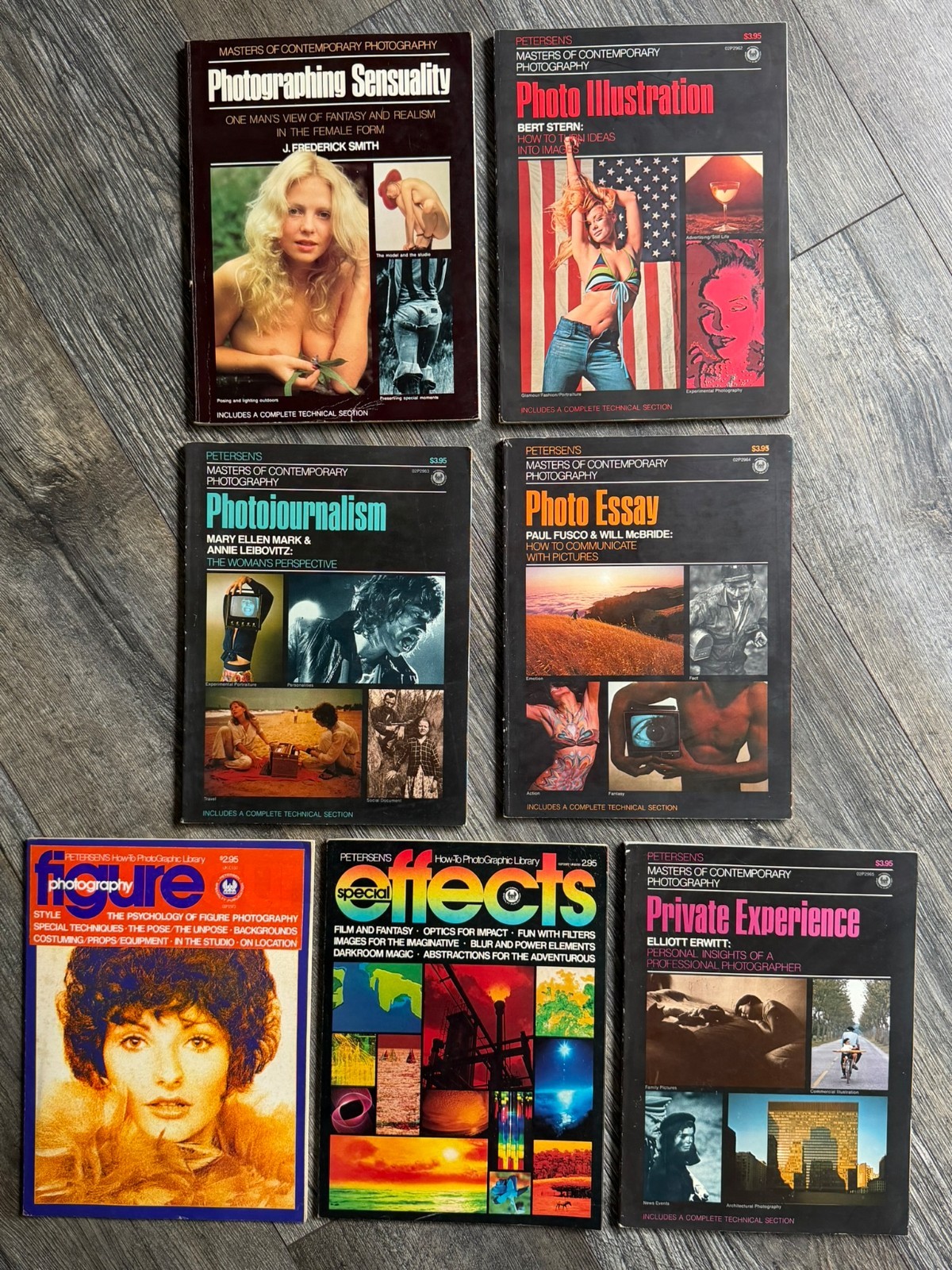 PETERSEN’S Masters Of Contemporary Photography Series Book Lot 7pc How To Guide