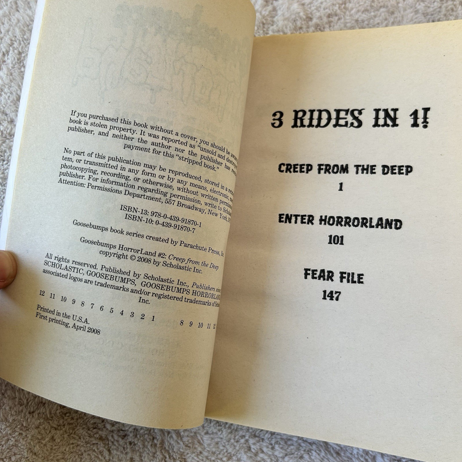 Goosebumps Lot Of 3 Most Wanted, Lizard Of Oz Creep From The Deep Puppet People