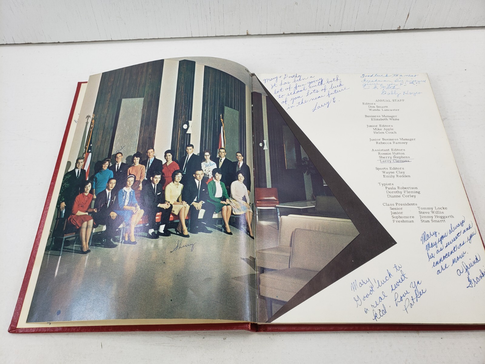1963 DUPONT HIGH SCHOOL YEARBOOK, THE LEAVES OF HICKORY, HERMITAGE, TN