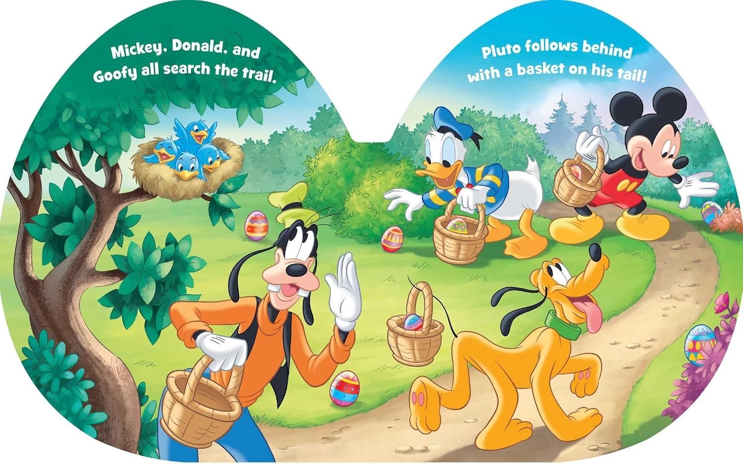 Disney Mickey & Friends: A Very Mickey Easter (Shaped Board Books)