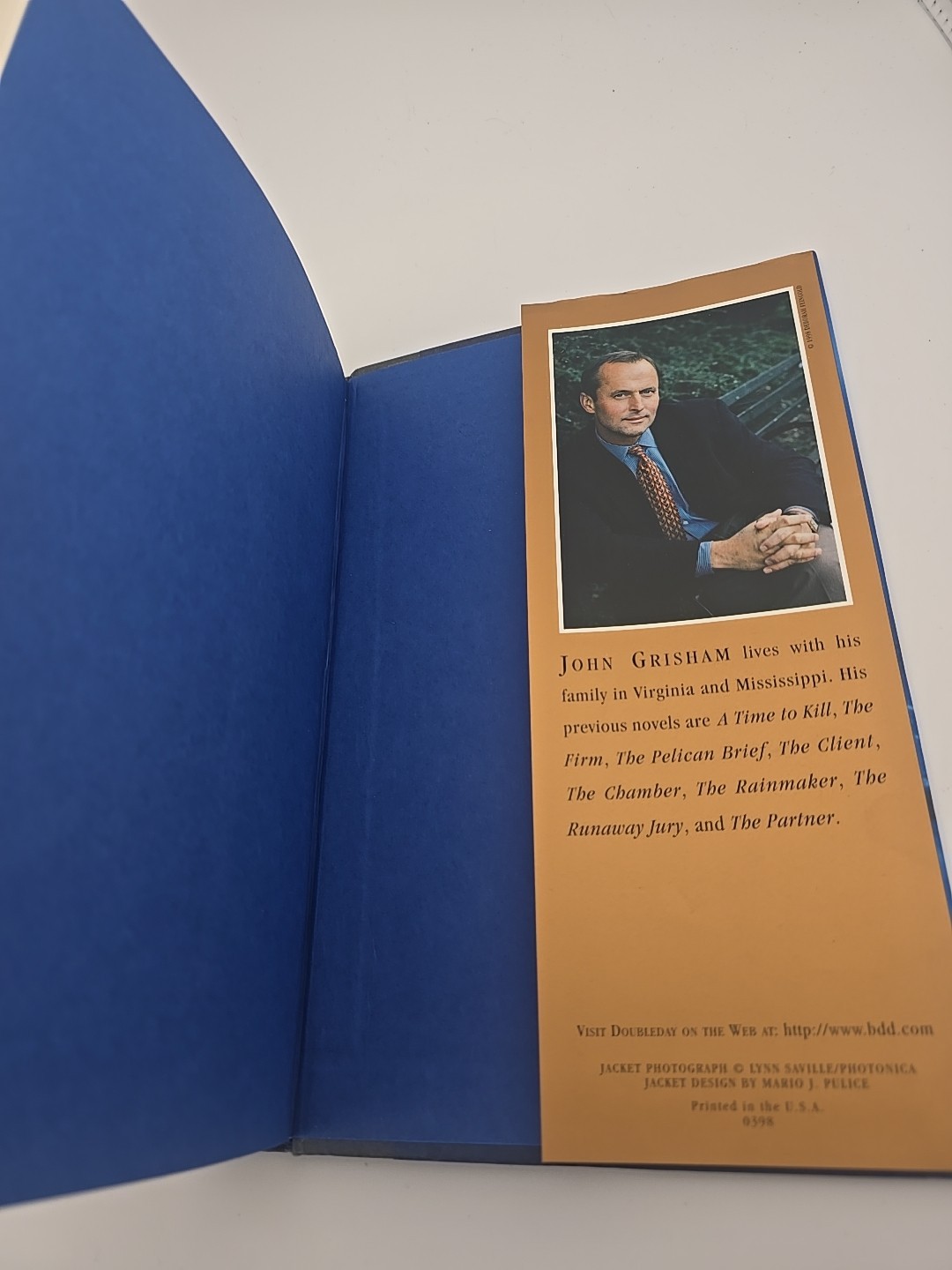 The Street Lawyer John Grisham Hardcover First Edition First Printing 1998