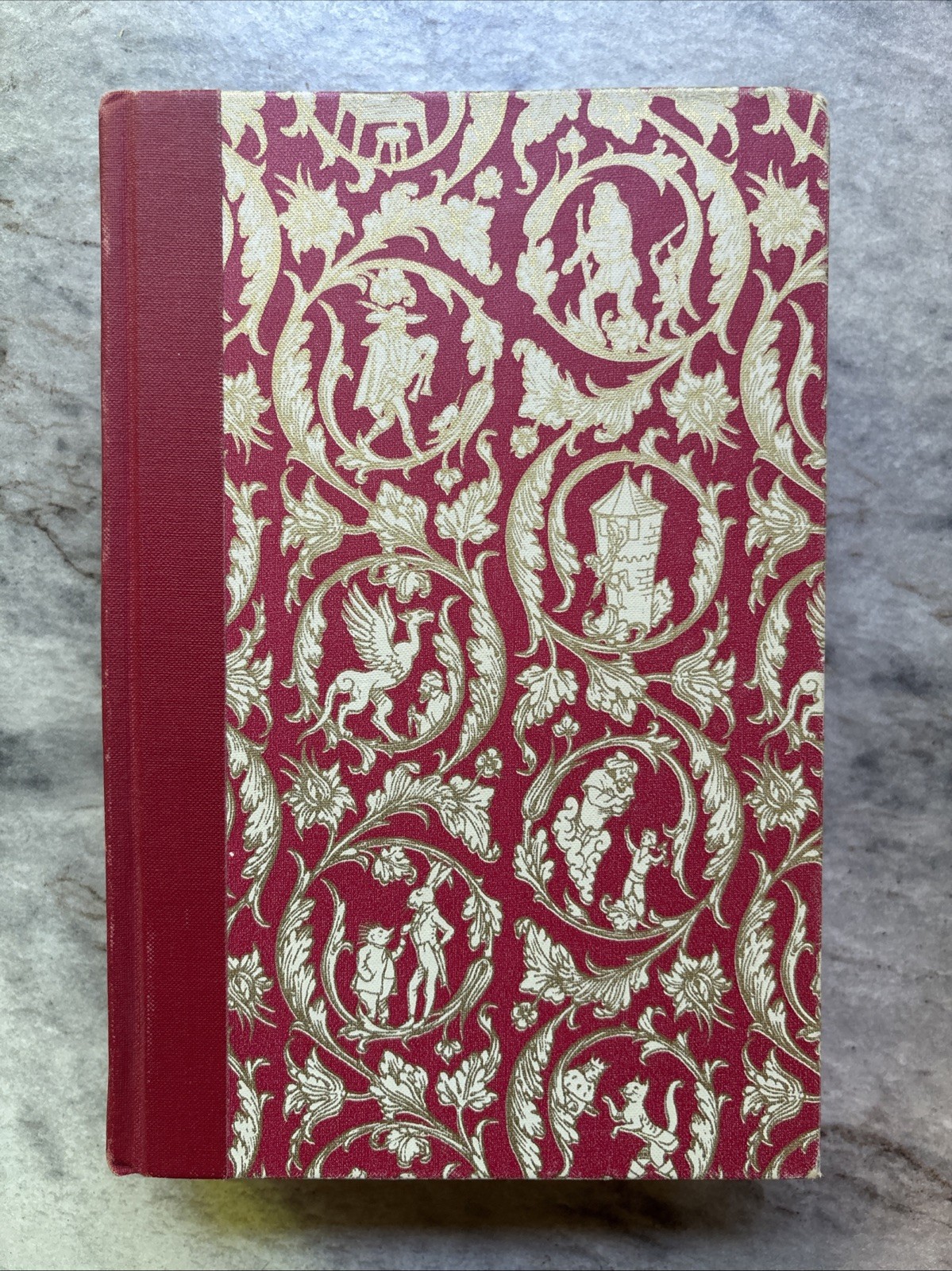 Vintage 1967 Readers Digest Worlds Best Fairy Tales Red Hardcover RD Anthology