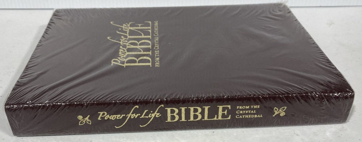 Power for Life Bible : From the Crystal Cathedral by Schuller (Leather) NEW