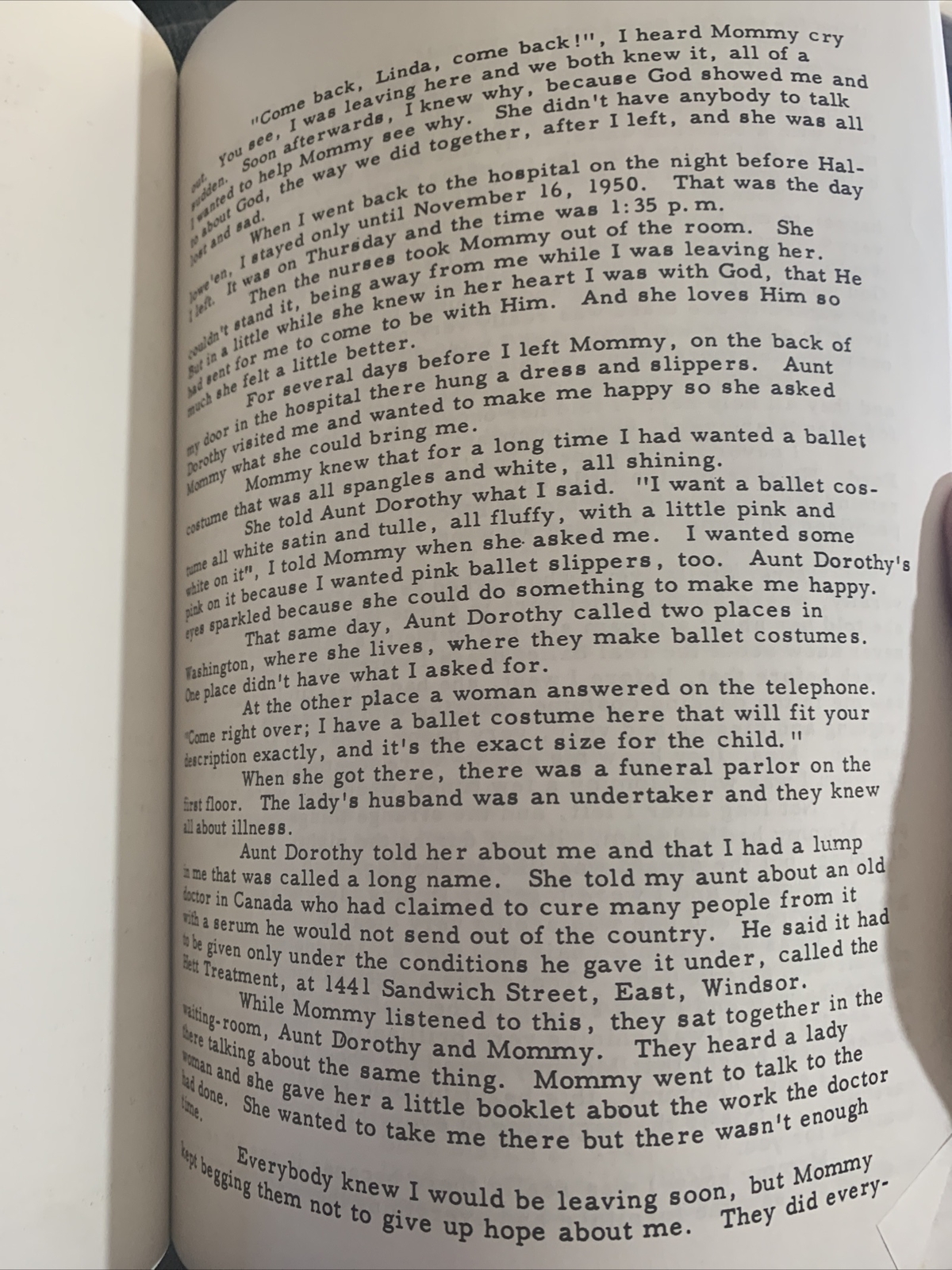 Linda By Eleanor B. Wasserman 1958 First Edition True Story
