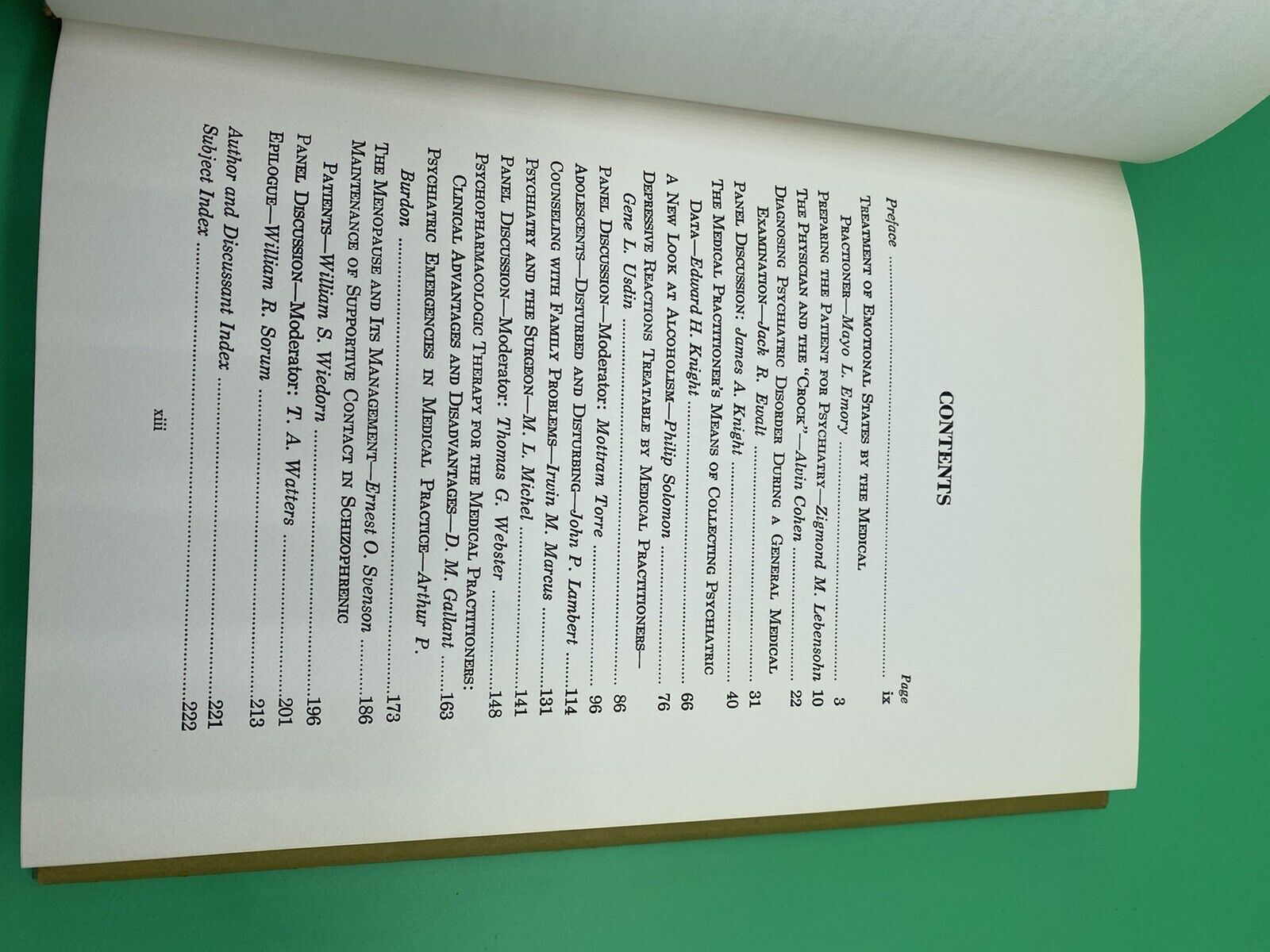 Practical Lectures In Psychiatry for the Medical Practitioner, 1966  Usdin Book