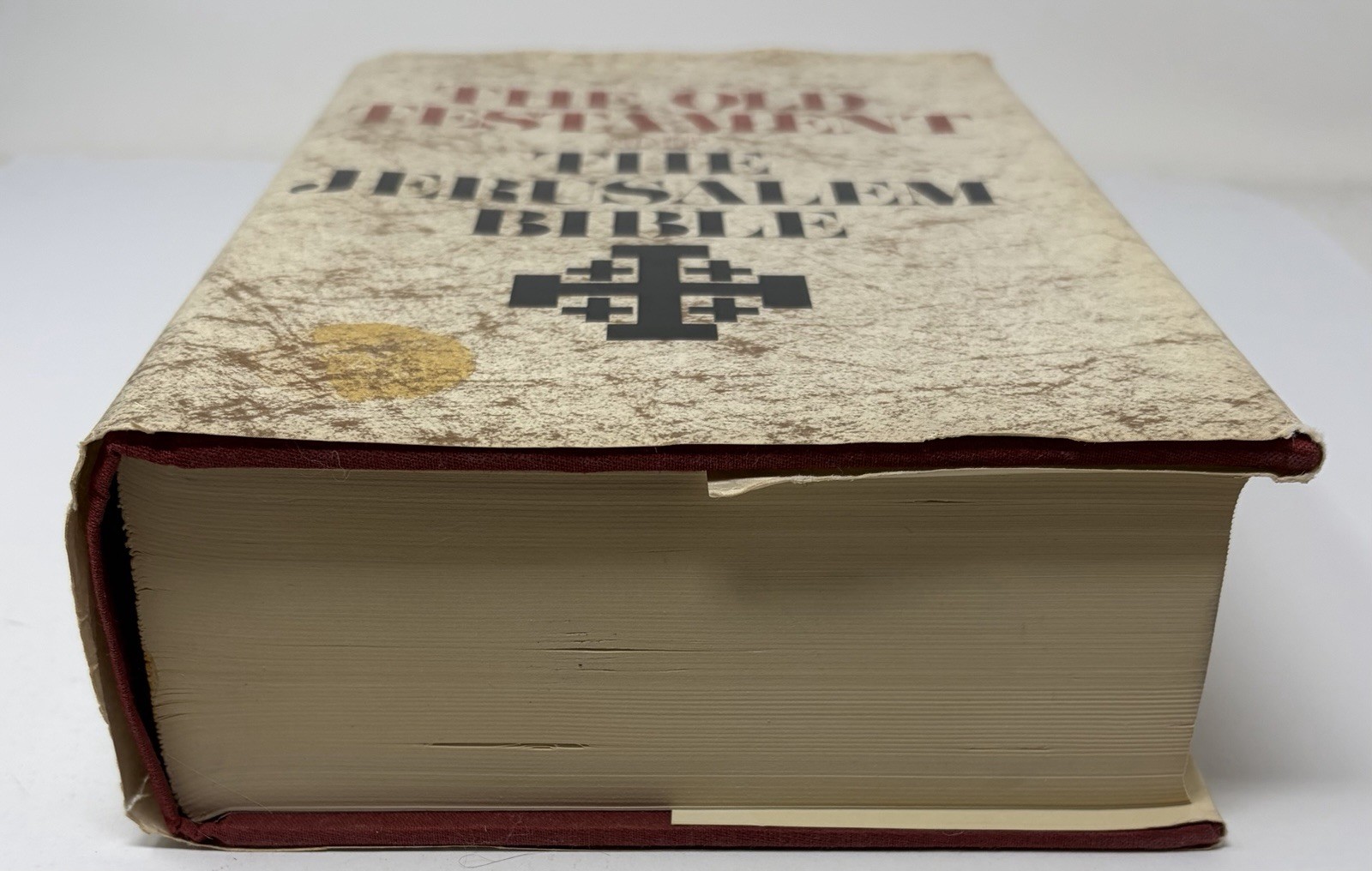 The Old Testament of the Jerusalem Bible 1966 Hardcover Book Doubleday Jones