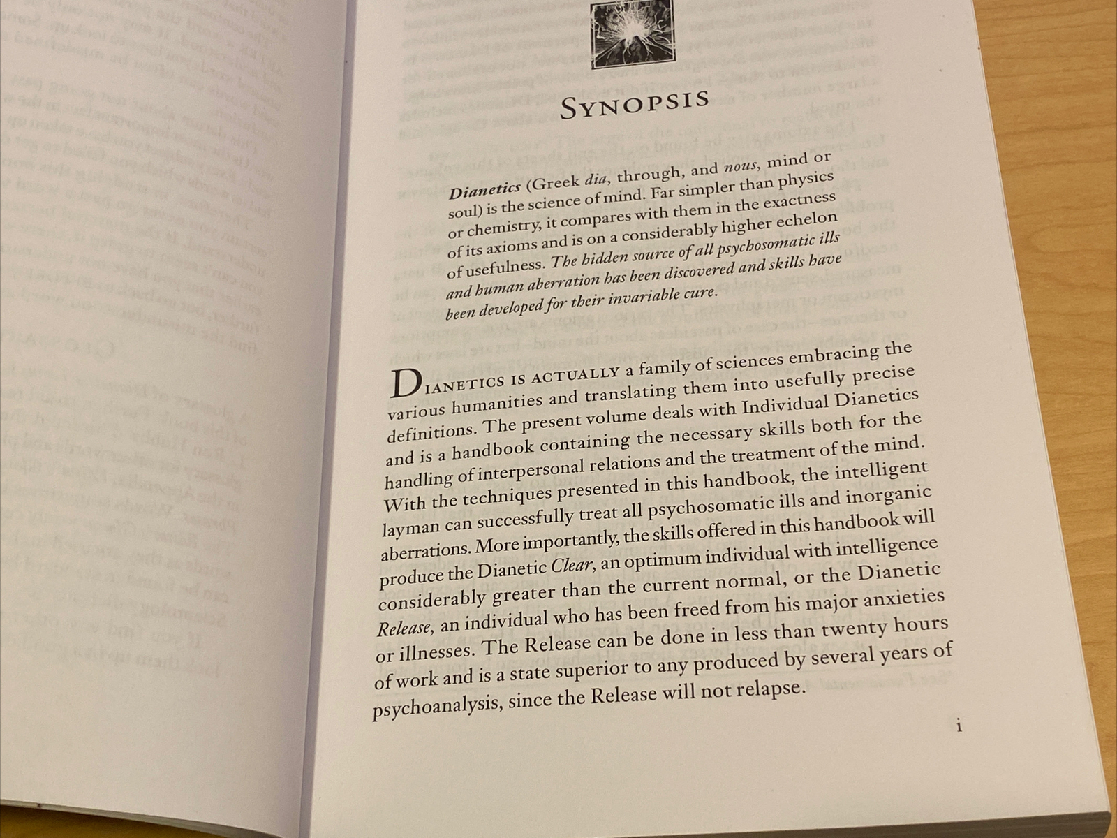 Dianetics: The Modern Science of Mental Health by L. Ron Hubbard Book 677pages