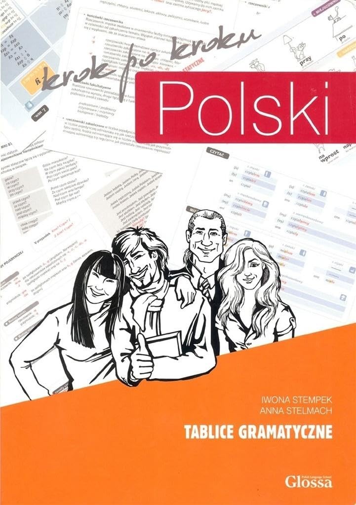 Polski krok po kroku: Tablice gramatyczne (Polish Edition) – paperback Iwona…