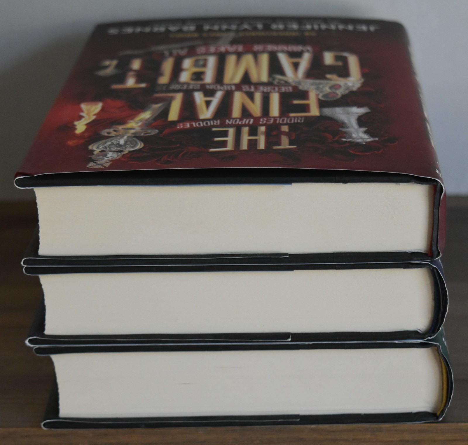 Jennifer Lynn Barnes, Inheritance Games Book 1-3, Hardcover/LN