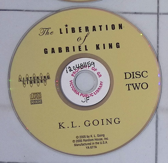 The Liberation of Gabriel King by Going, K. L. 3-DISC SET
