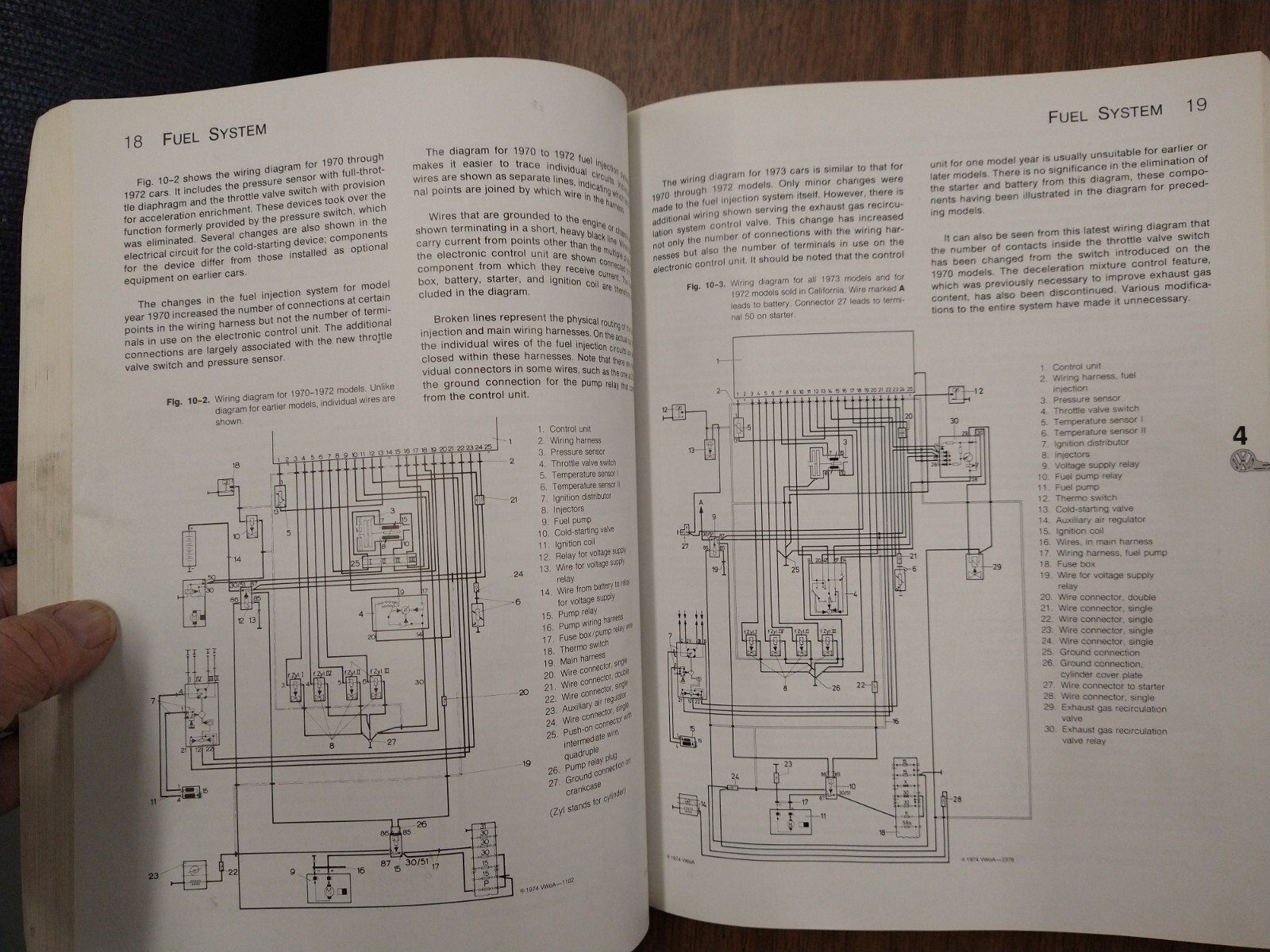 Volkswagen Official Service Manual Fastback Squareback 68 – 73 G+ 230411